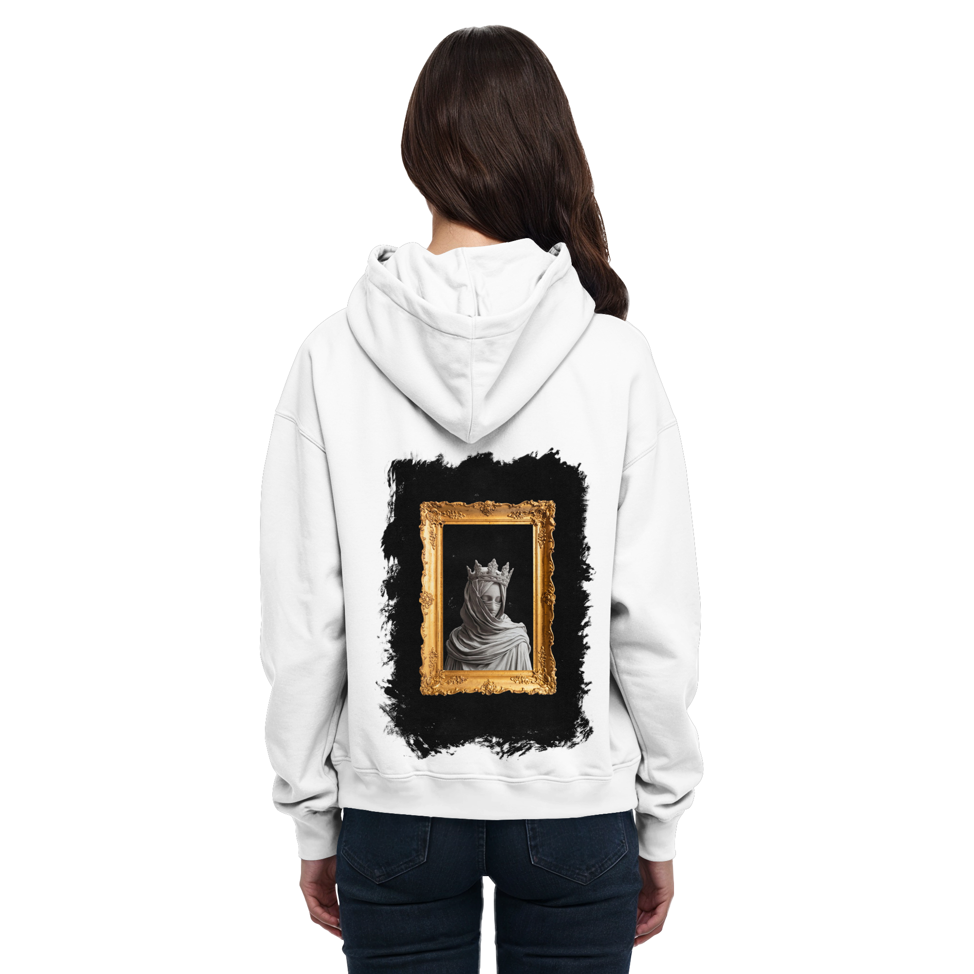 the women in the painting - Basic Unisex Hoodie