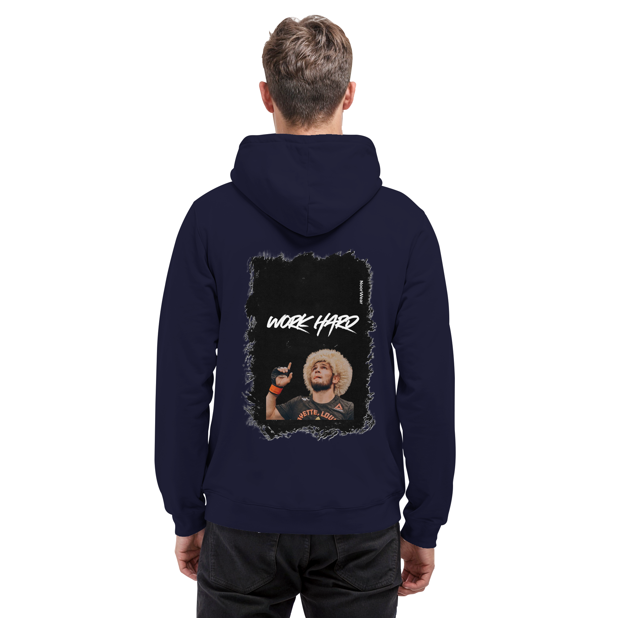 Khabib WorkHard - Basic Unisex Hoodie