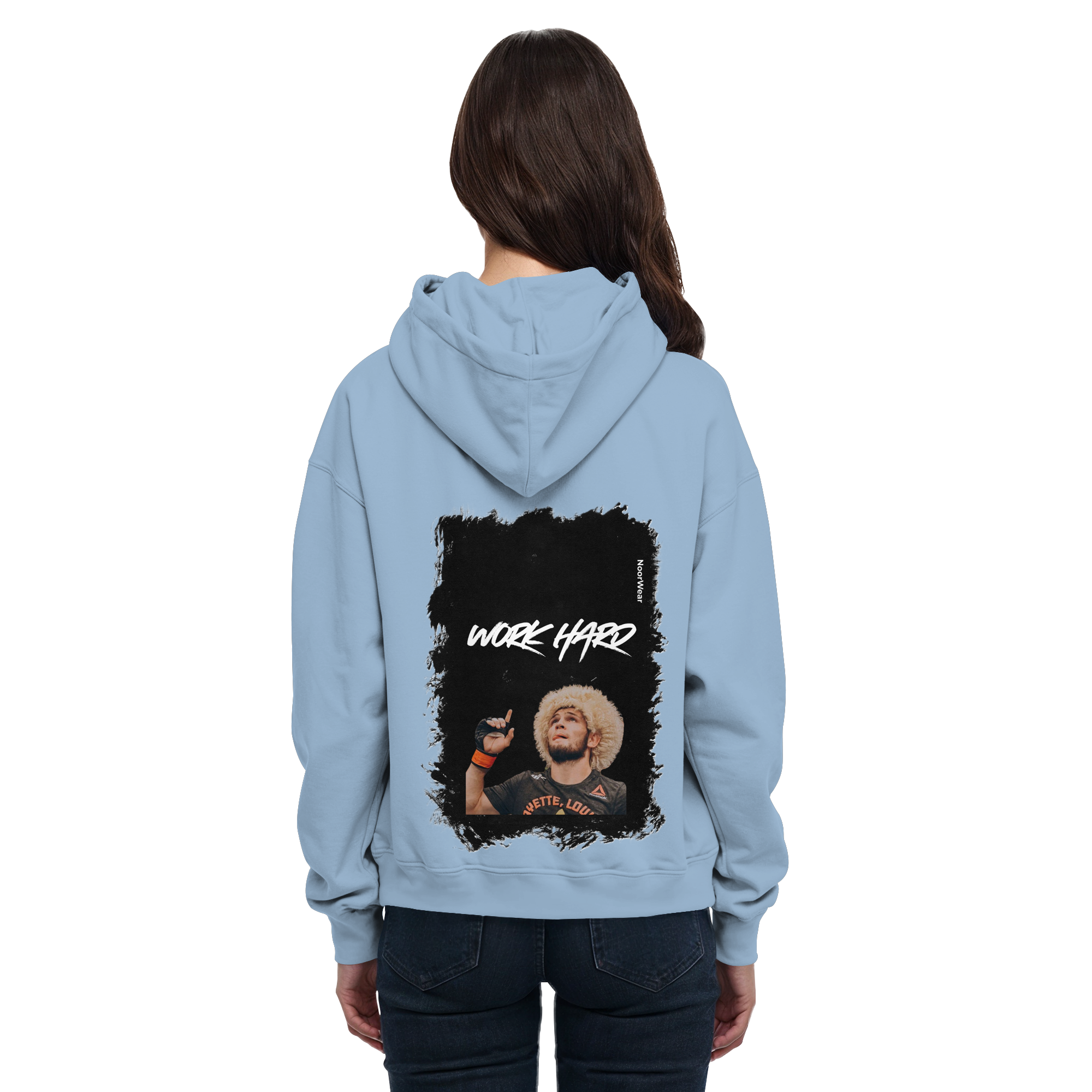 Khabib WorkHard - Basic Unisex Hoodie
