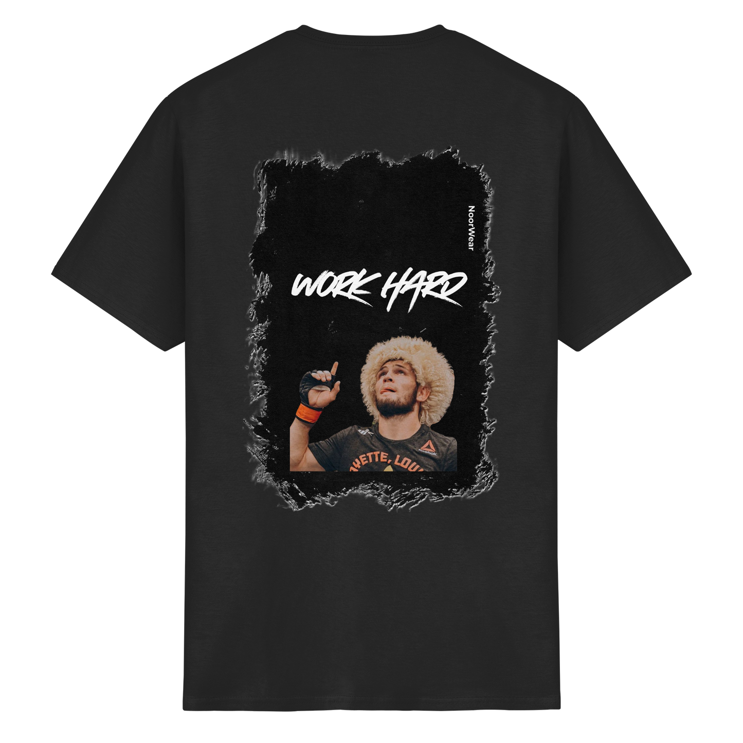 Khabib WorkHard - Heavy Cotton T-Shirt