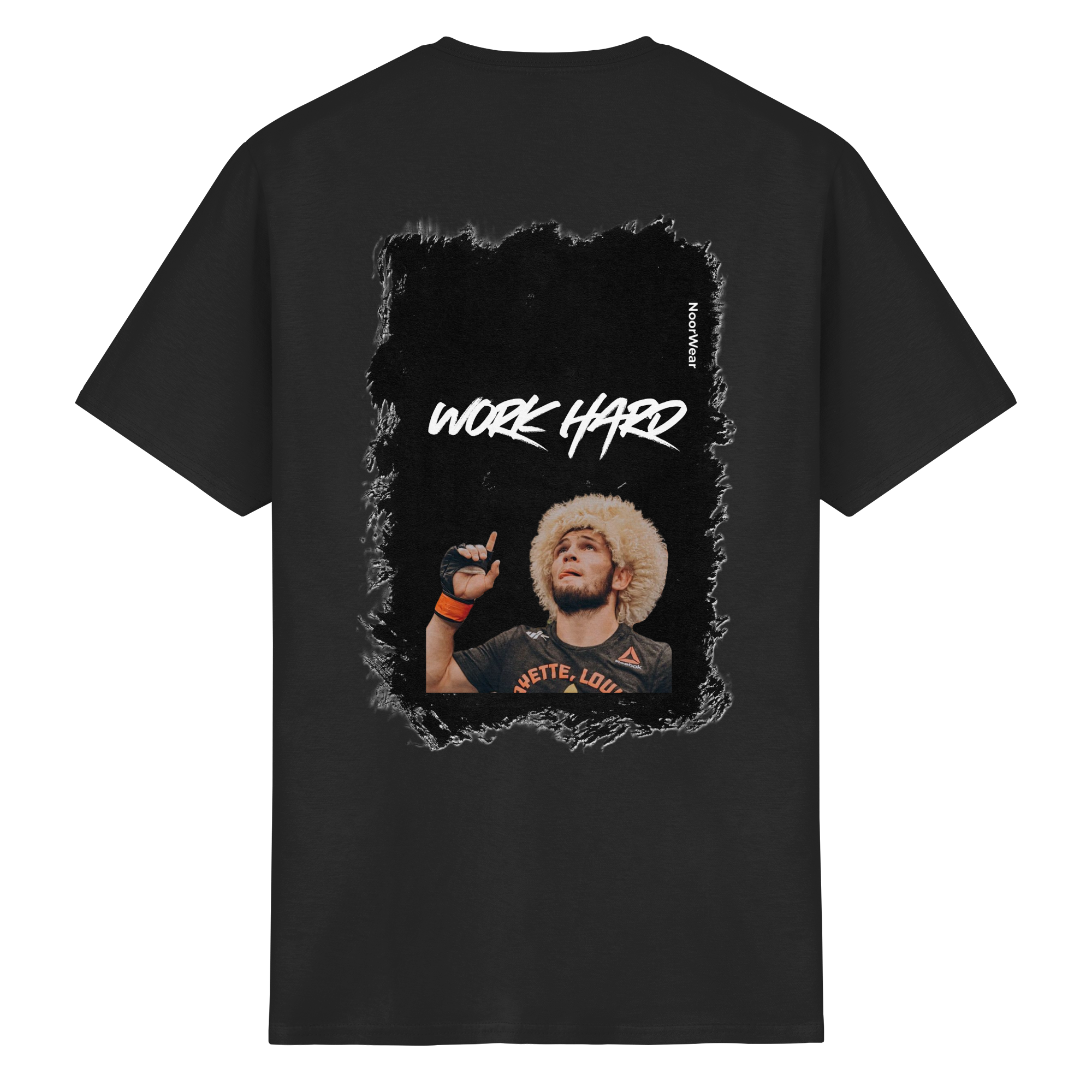Khabib WorkHard - Heavy Cotton T-Shirt