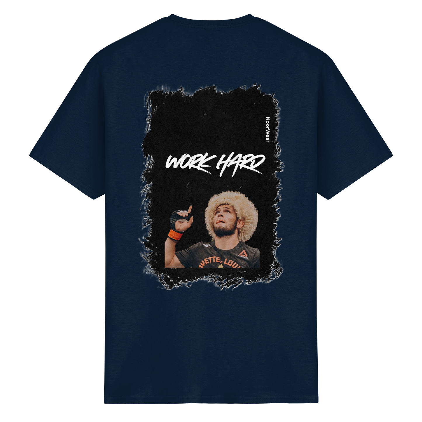 Khabib WorkHard - Heavy Cotton T-Shirt