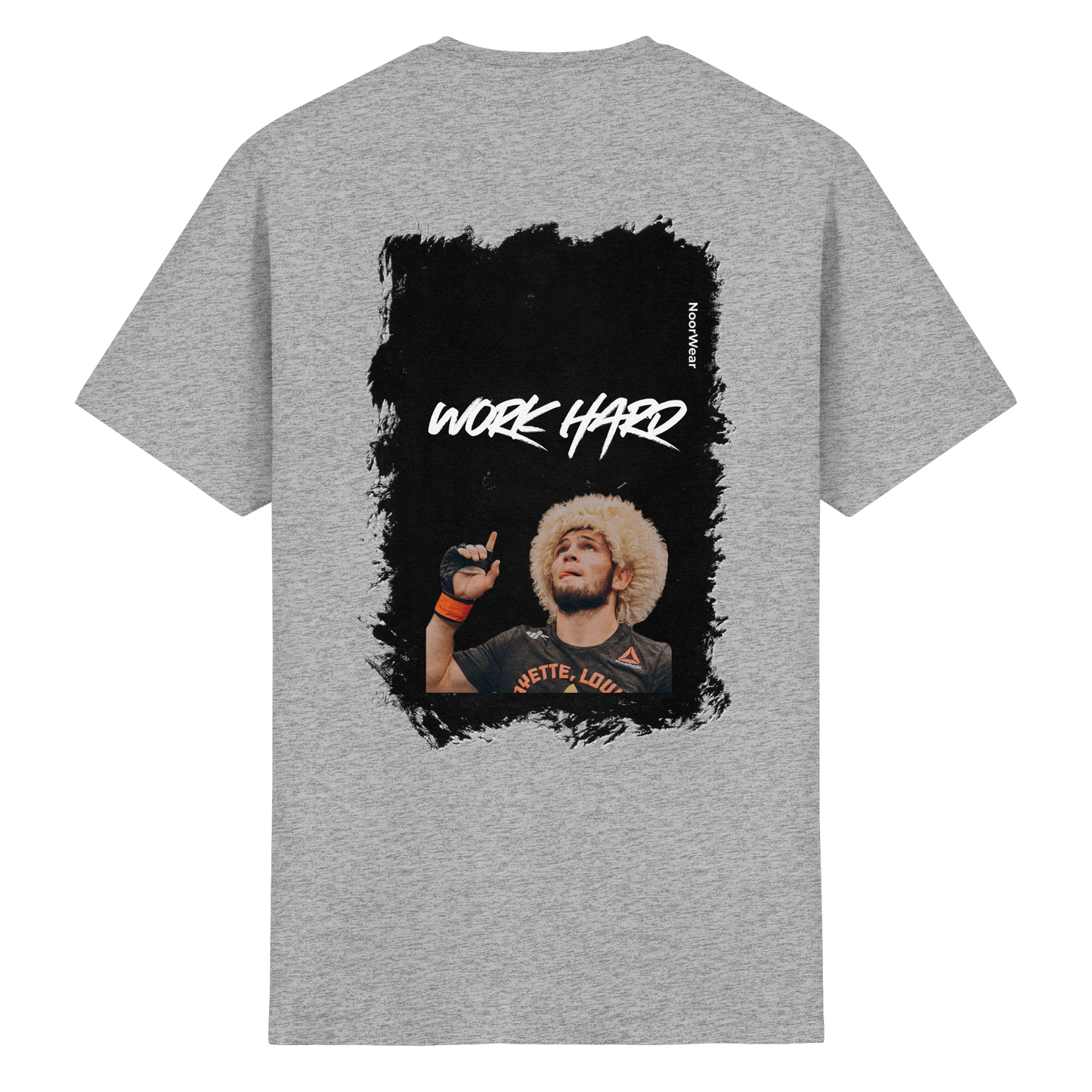 Khabib WorkHard - Heavy Cotton T-Shirt