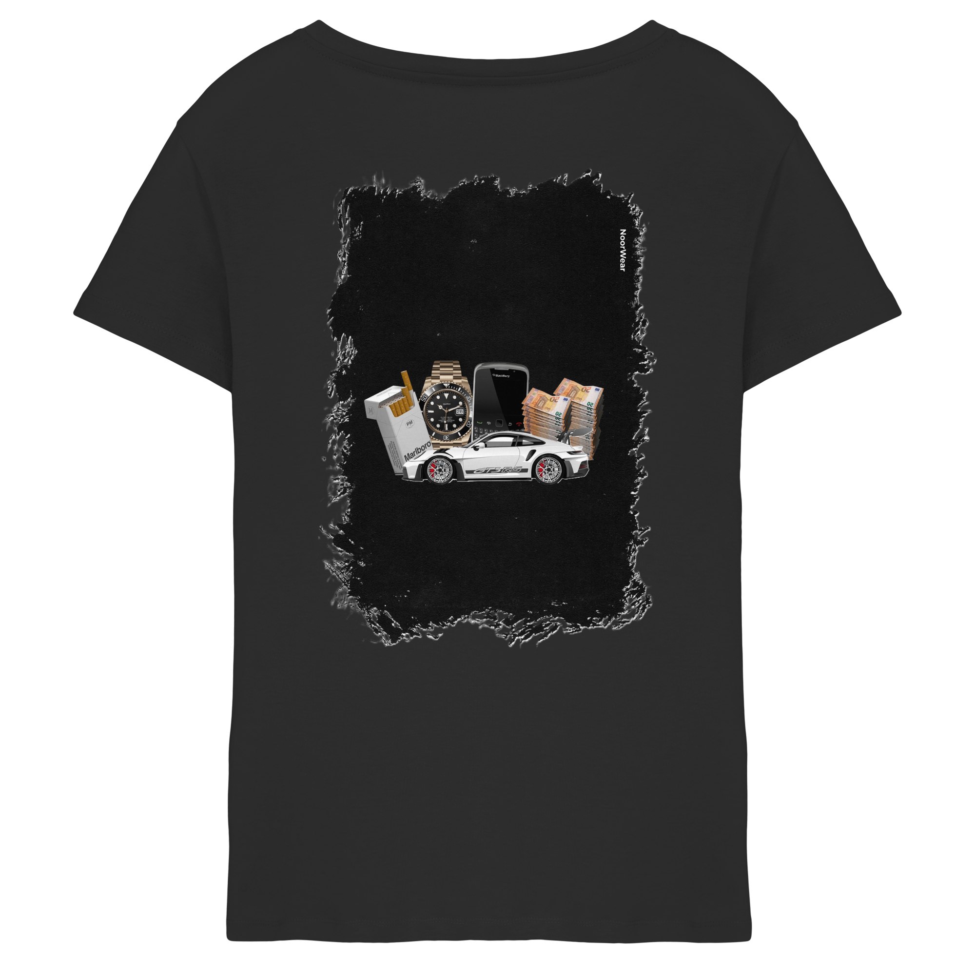 Fast Money - Ladies V-Neck Shirt