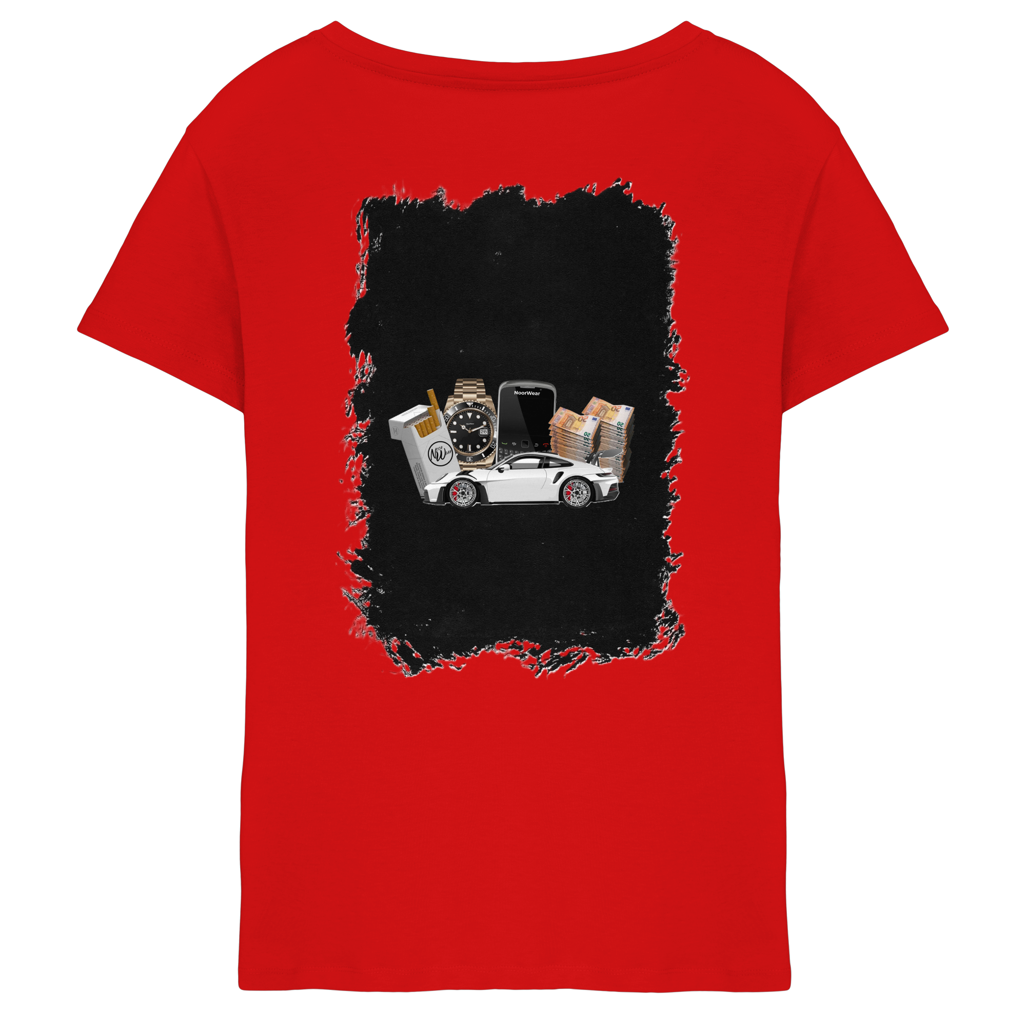 Fast Money - Ladies V-Neck Shirt
