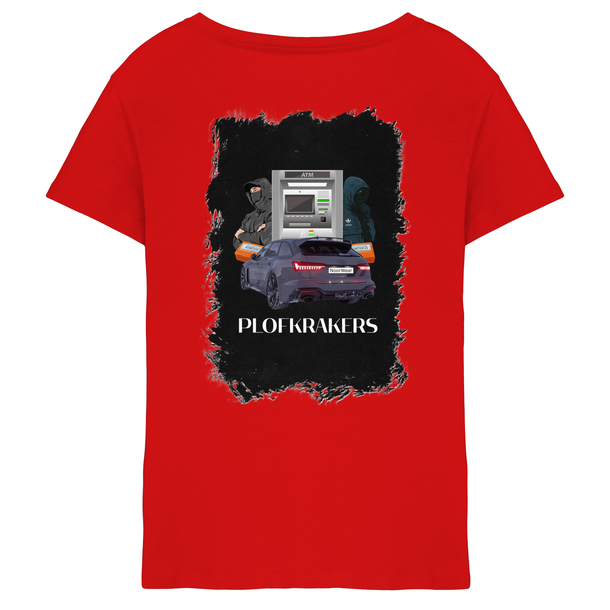 PLOFKRAKERS - Ladies V-Neck Shirt