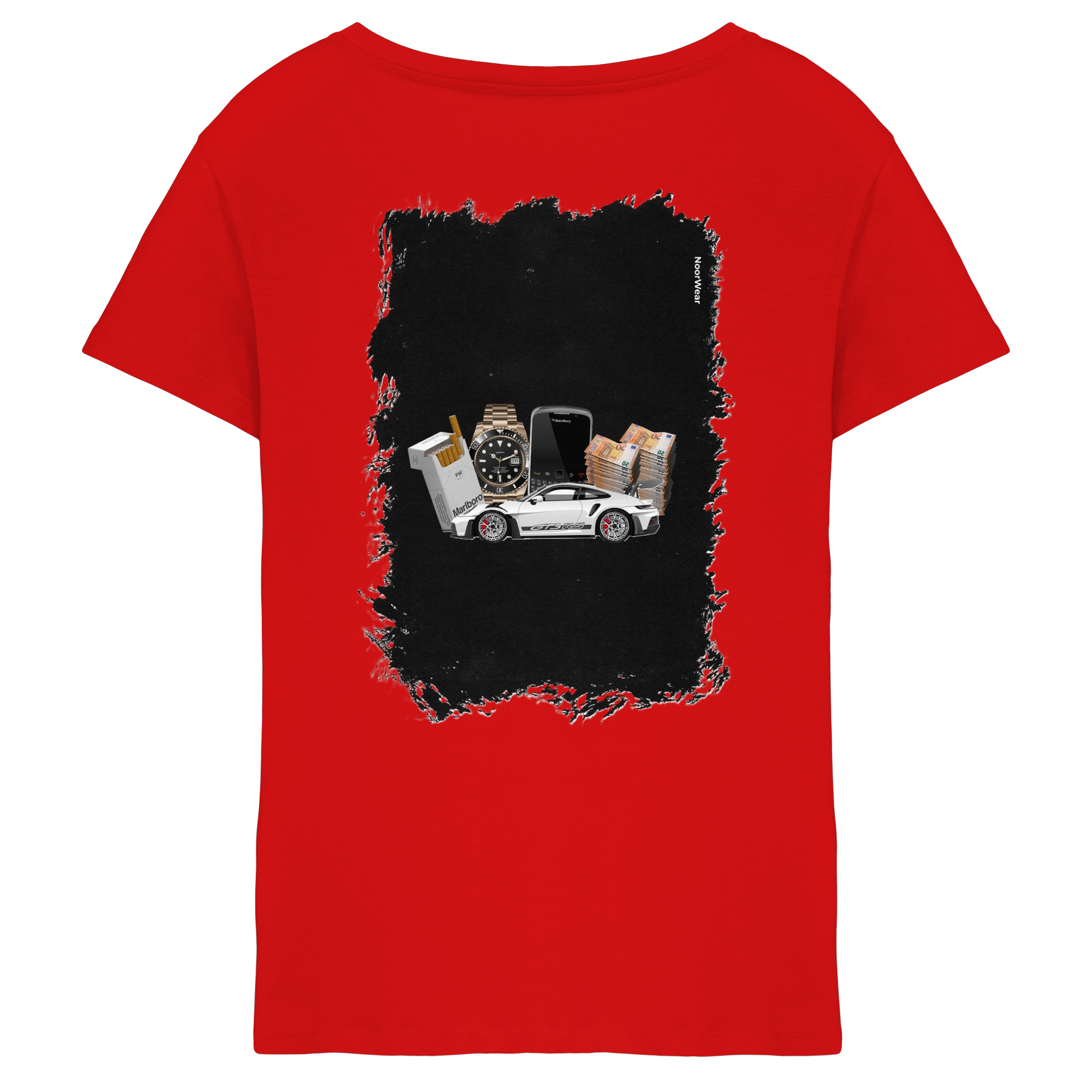 Fast Money - Ladies V-Neck Shirt