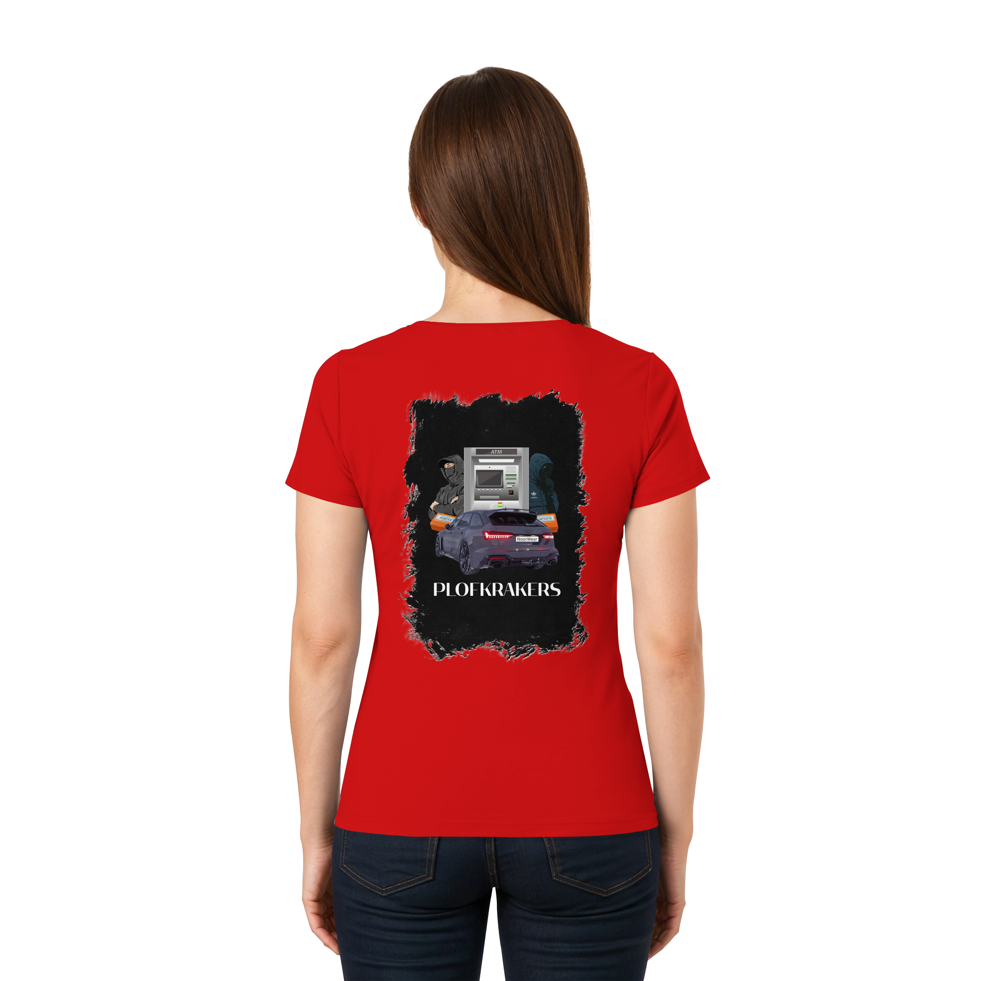 PLOFKRAKERS - Ladies V-Neck Shirt