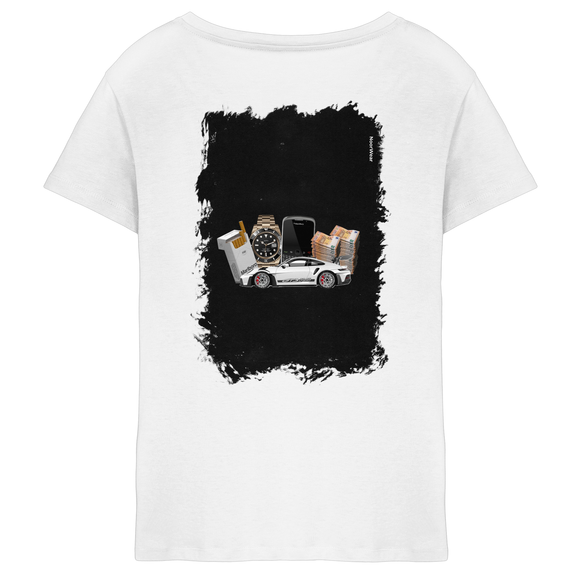 Fast Money - Ladies V-Neck Shirt