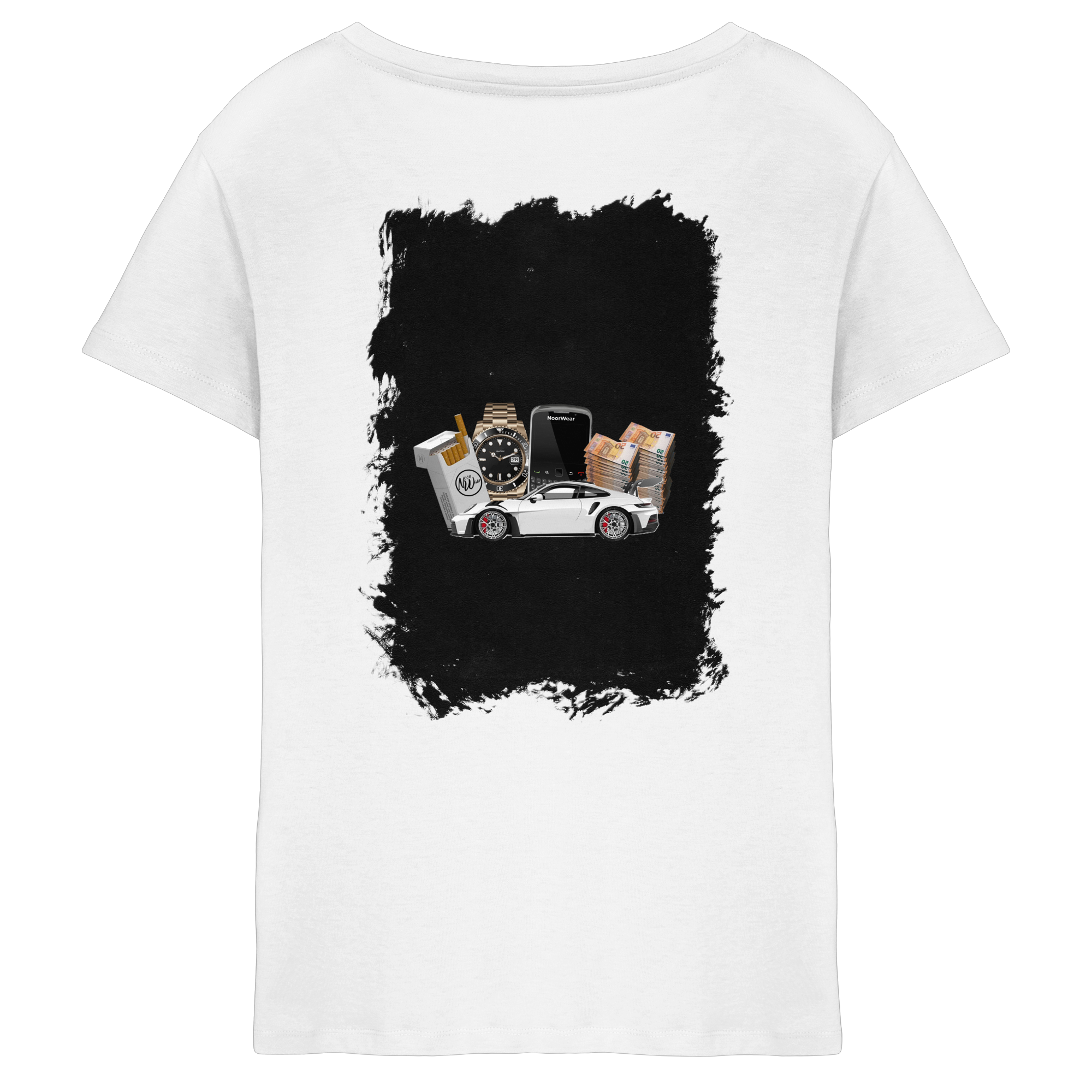 Fast Money - Ladies V-Neck Shirt