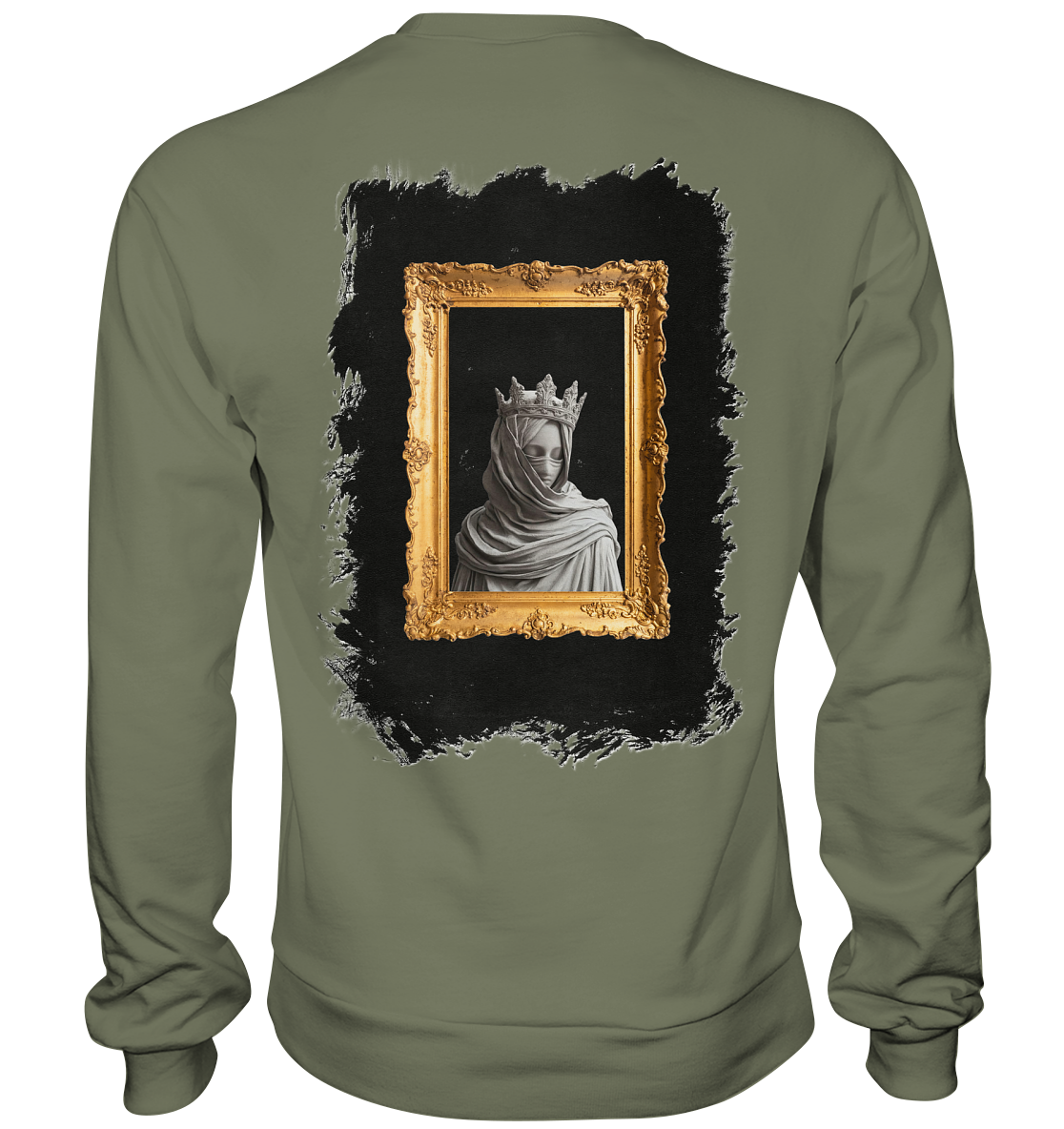 the women in the painting - Premium Sweatshirt