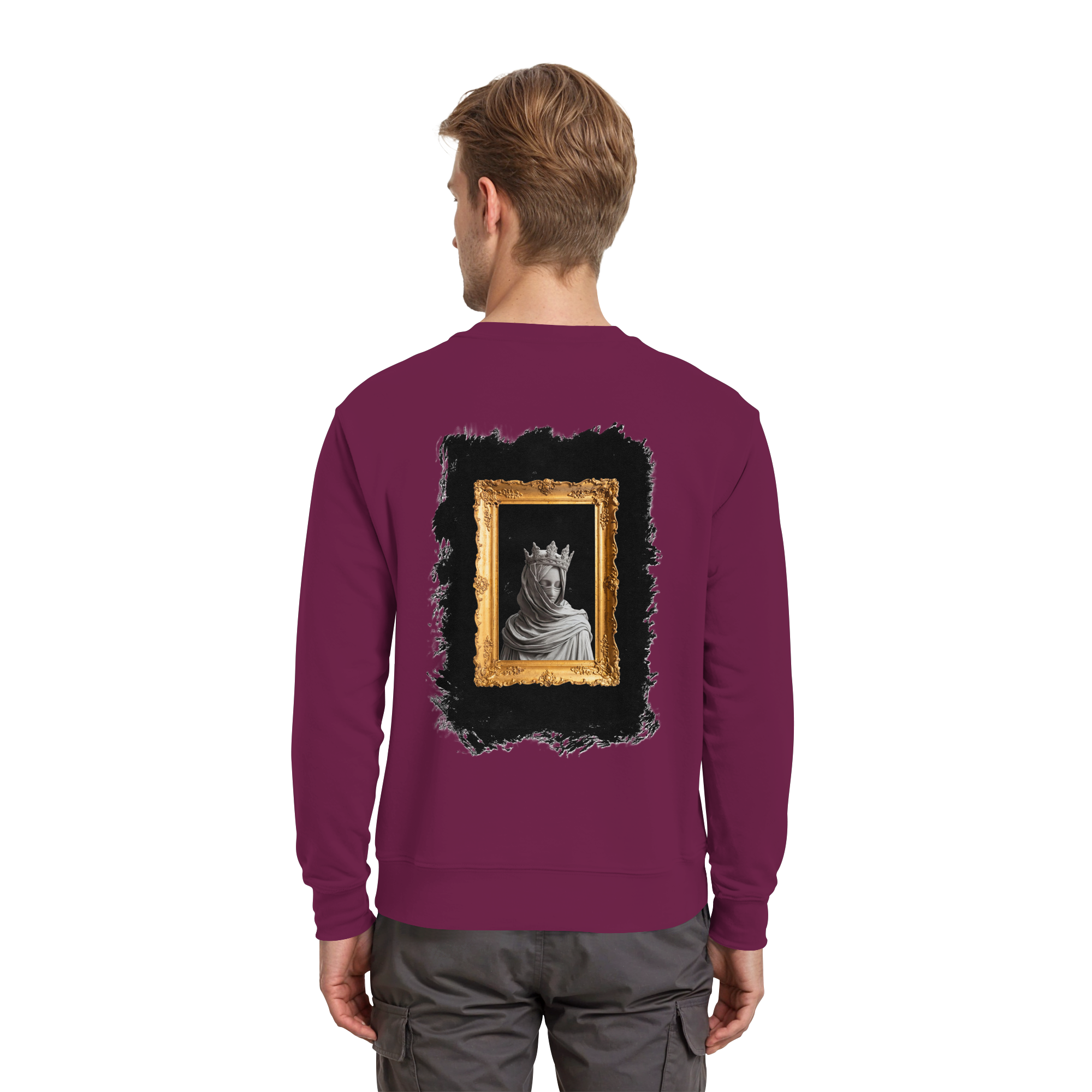 the women in the painting - Premium Sweatshirt