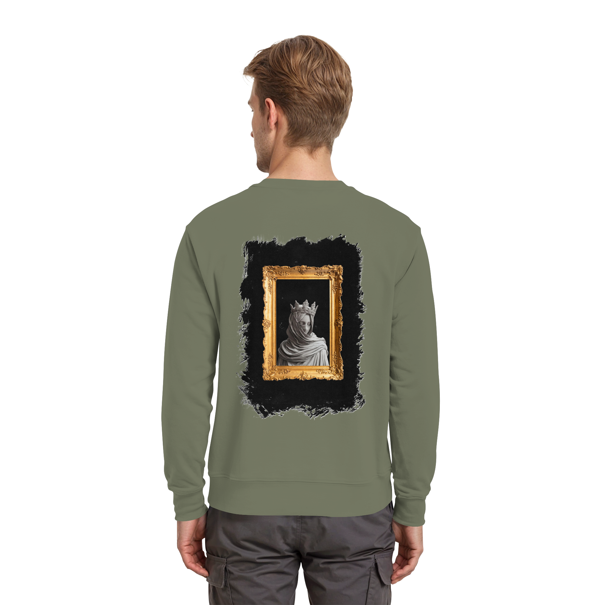 the women in the painting - Premium Sweatshirt
