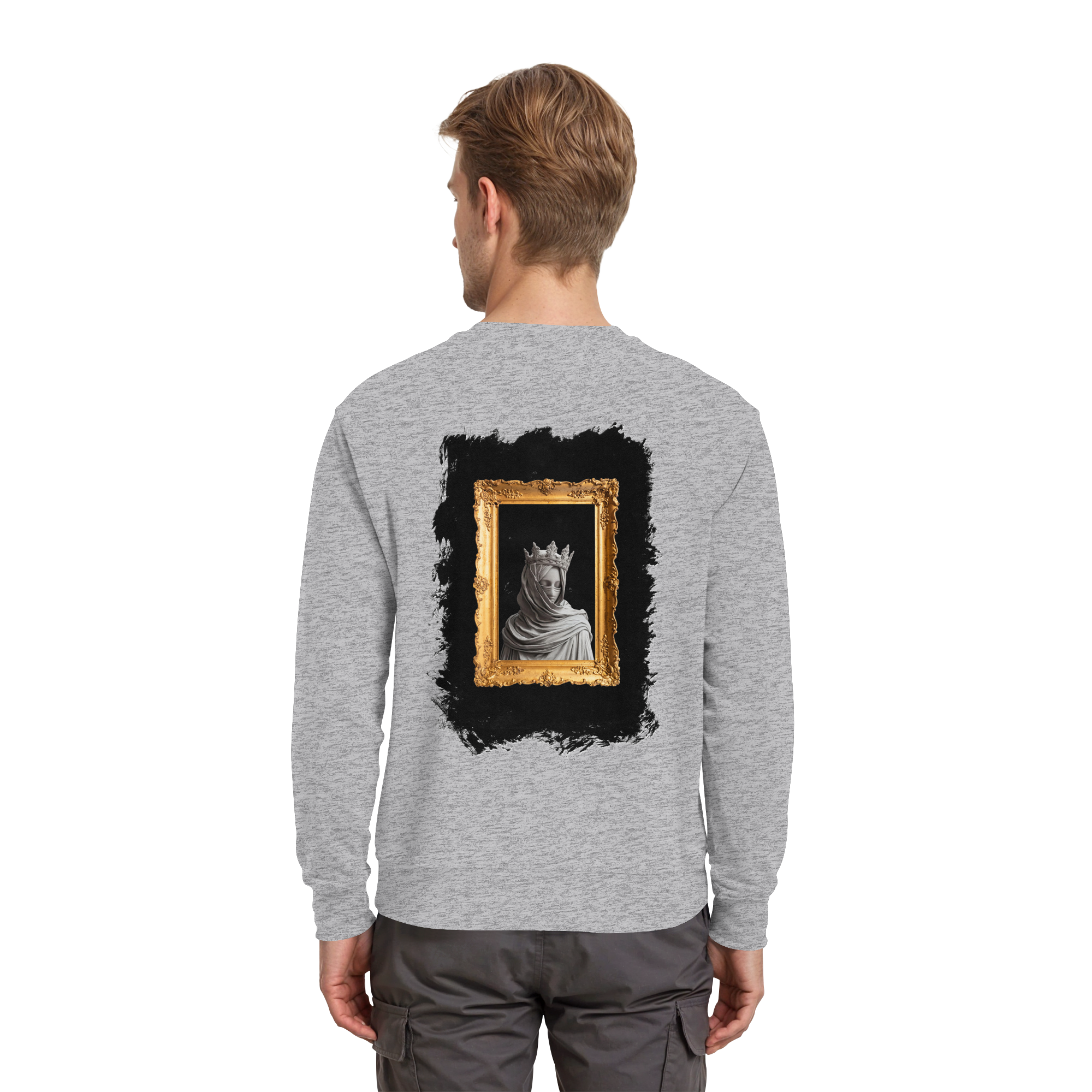 the women in the painting - Premium Sweatshirt