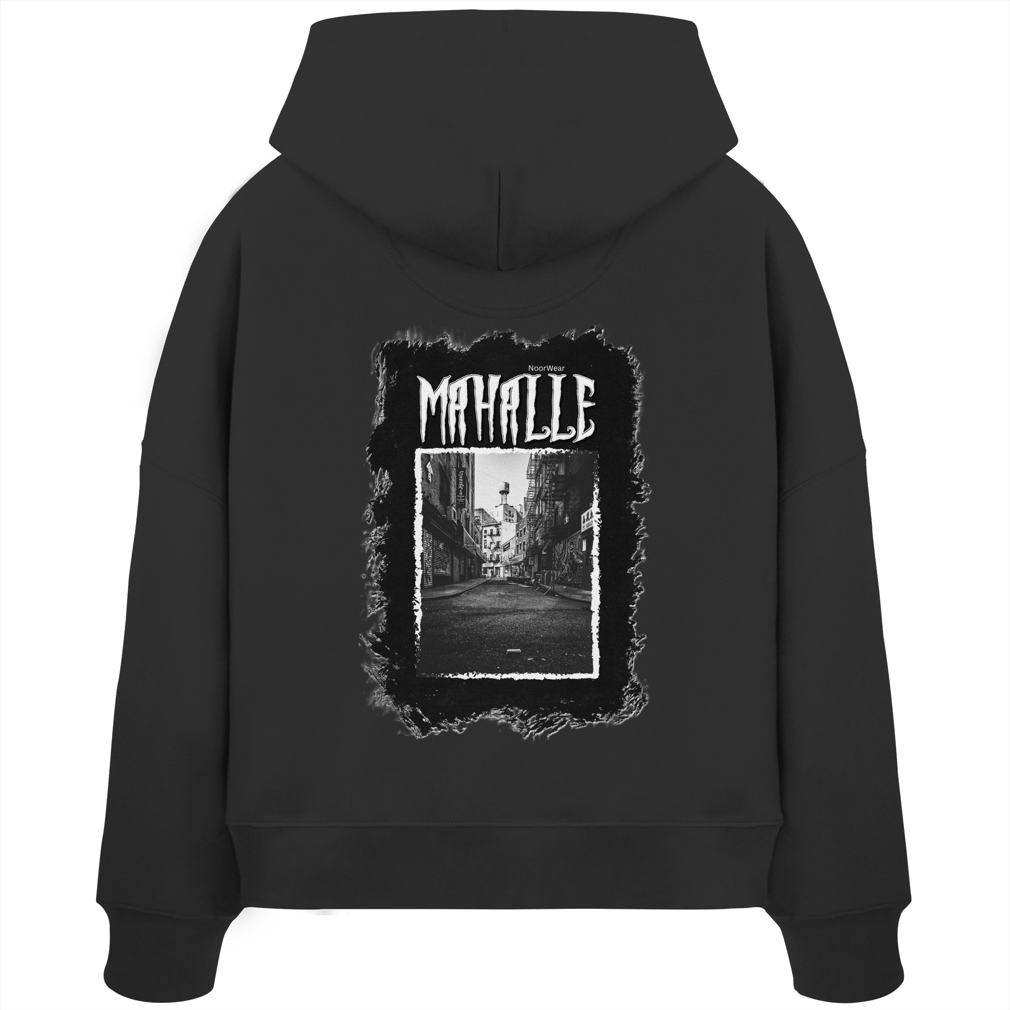 Mahalle - Womens Organic Boxcut Hoodie