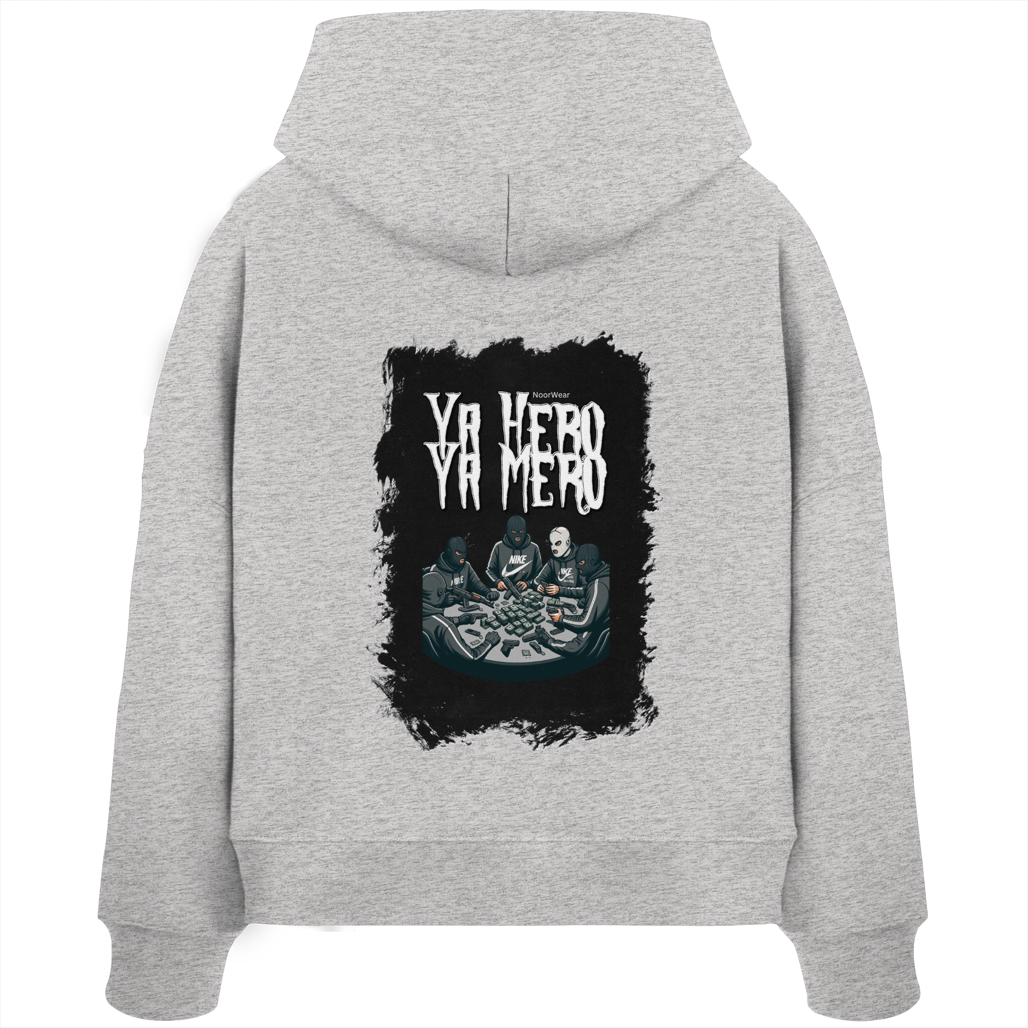 Ya Hero - Ya Mero - Womens Organic Boxcut Hoodie