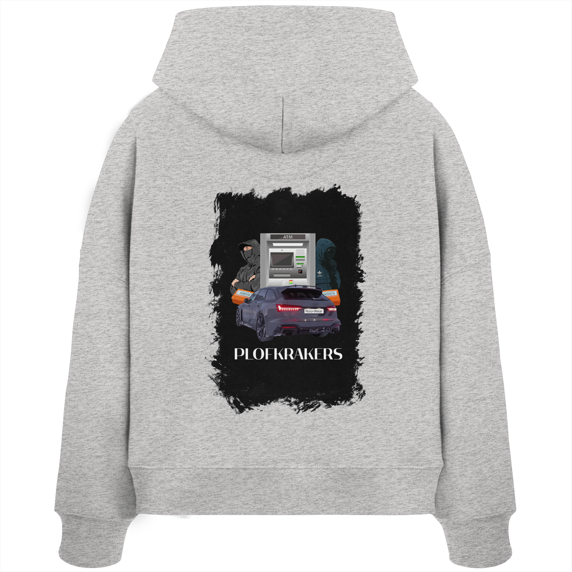 PLOFKRAKERS - Womens Organic Boxcut Hoodie