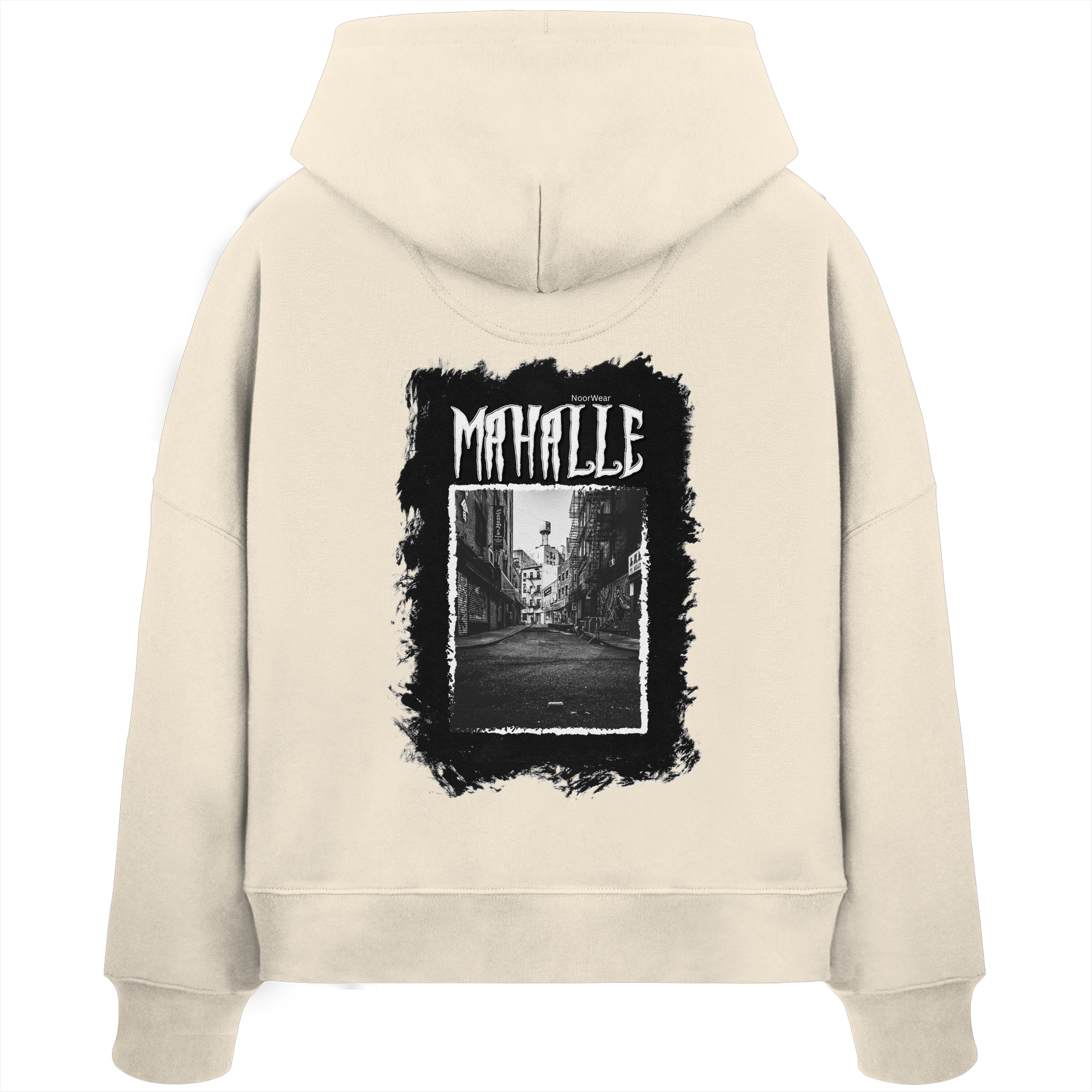 Mahalle - Womens Organic Boxcut Hoodie