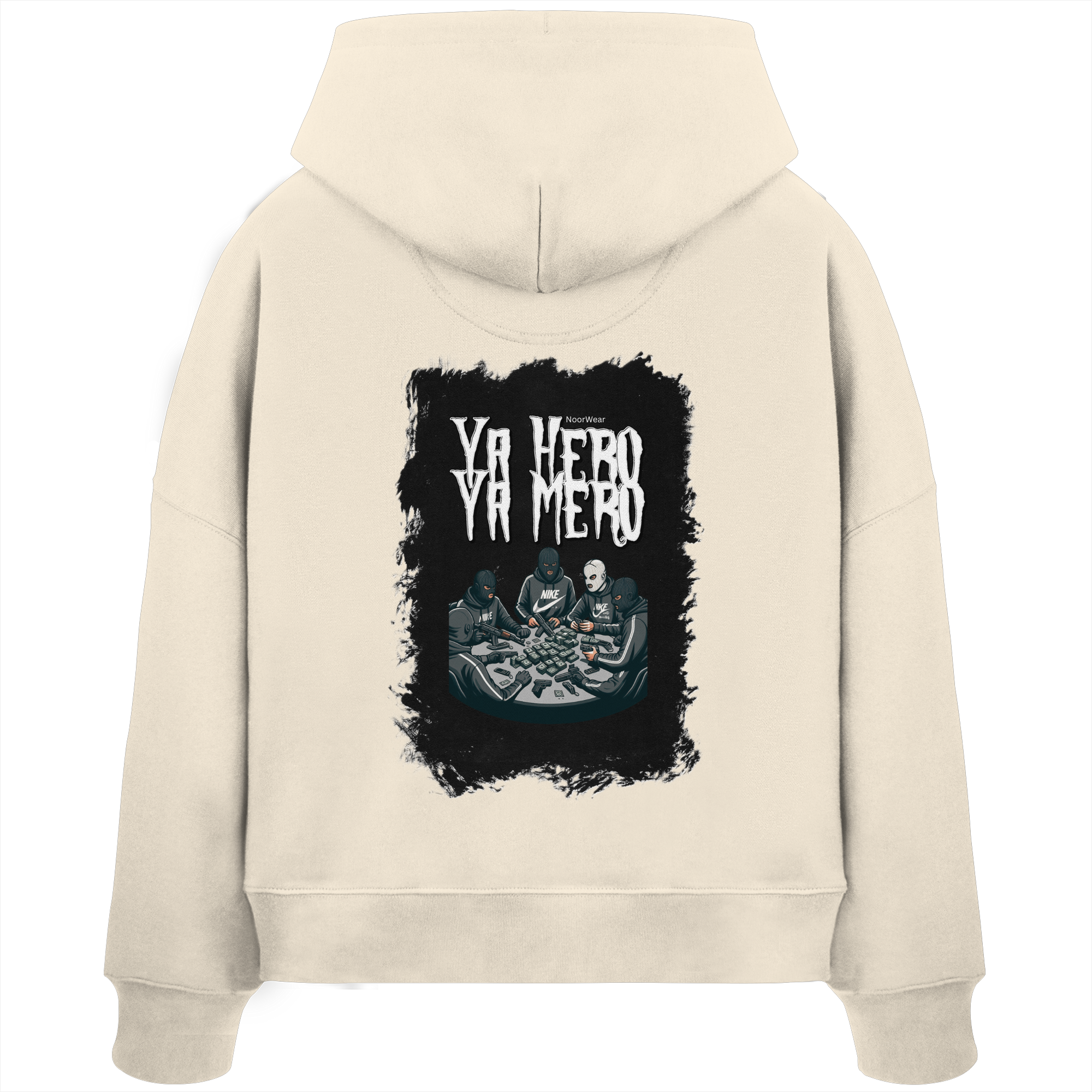 Ya Hero - Ya Mero - Womens Organic Boxcut Hoodie