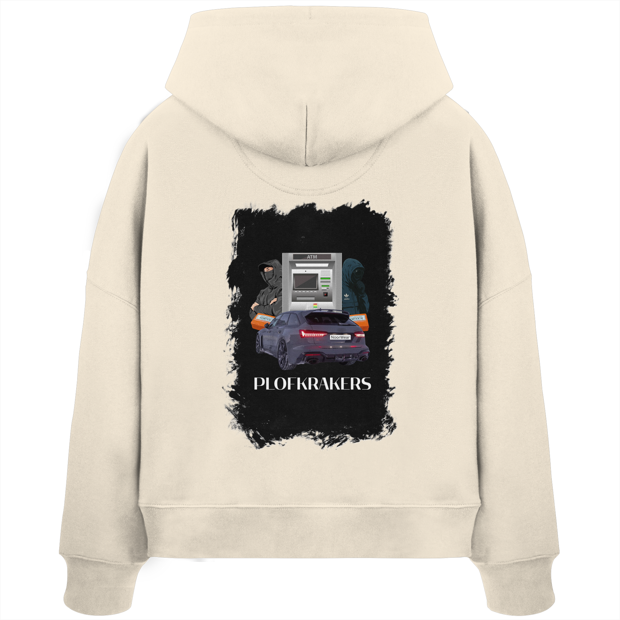 PLOFKRAKERS - Womens Organic Boxcut Hoodie