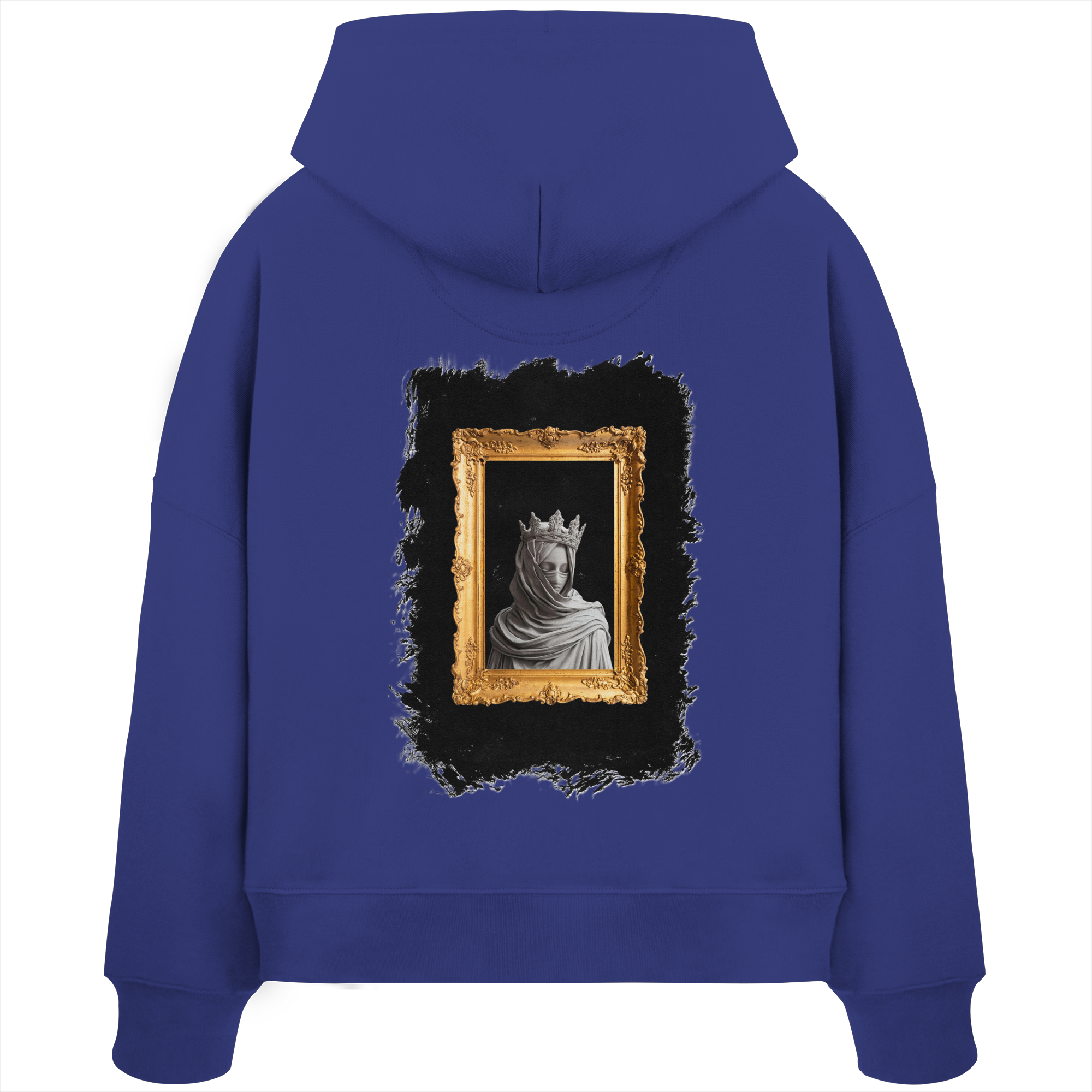 the women in the painting - Womens Organic Boxcut Hoodie
