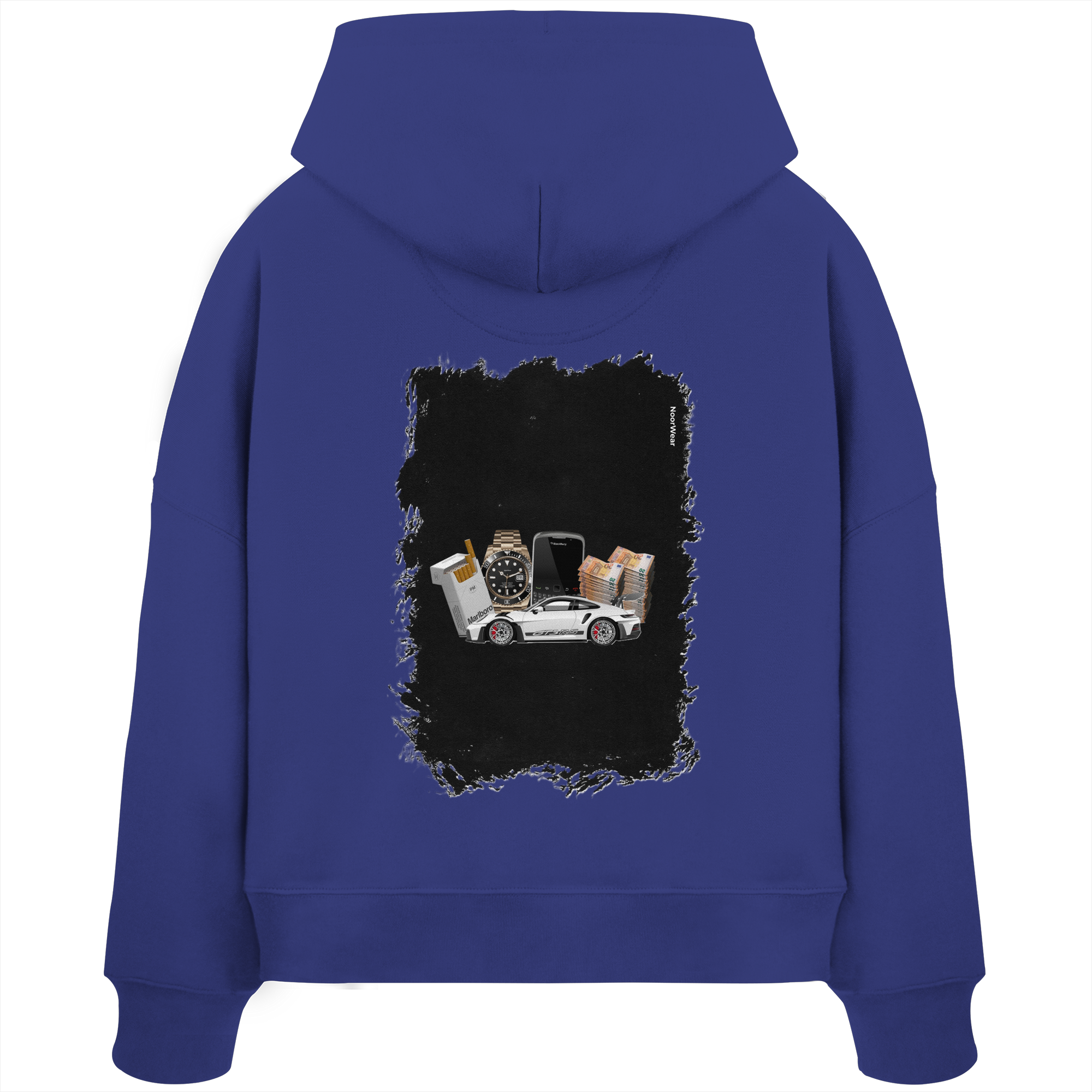Fast Money - Womens Organic Boxcut Hoodie