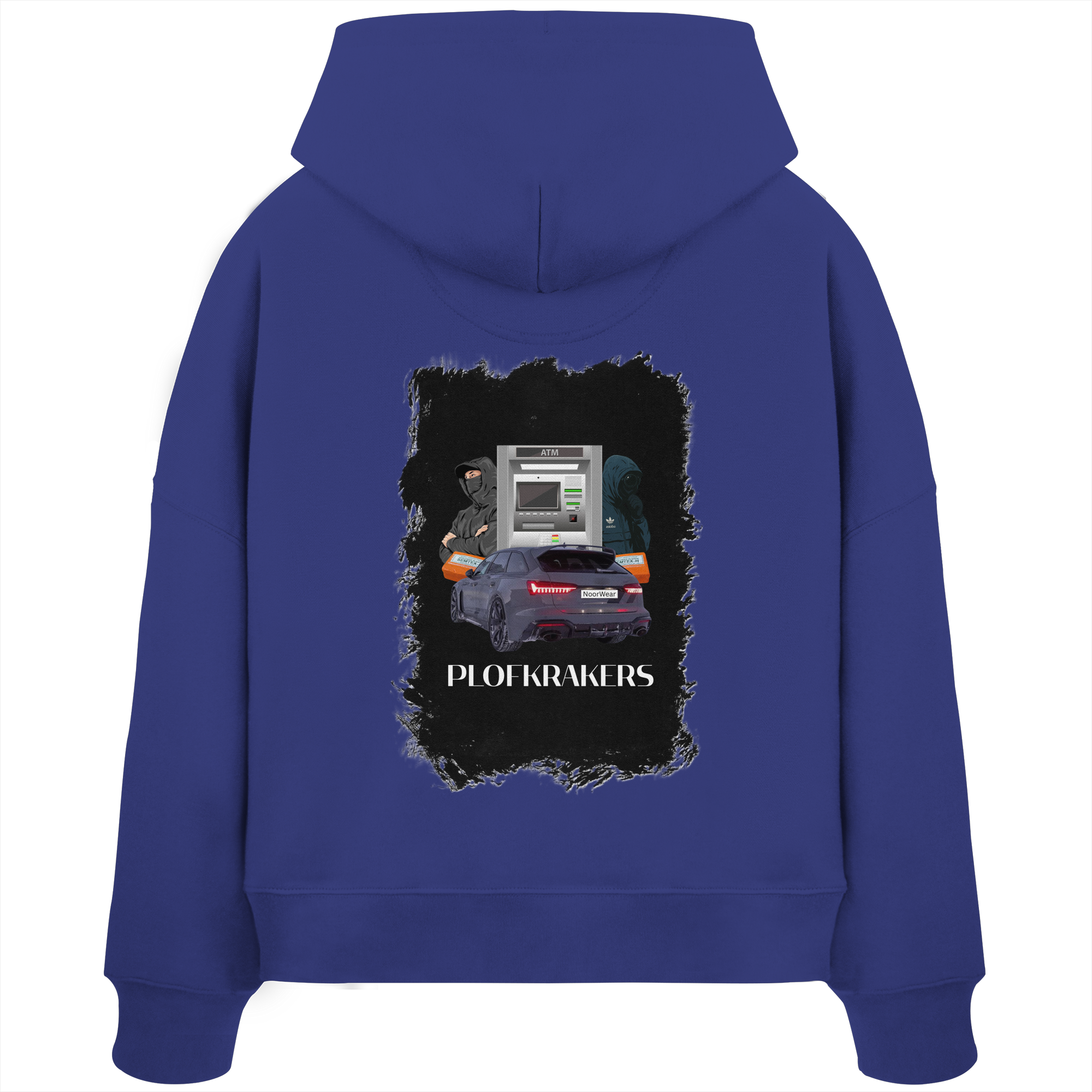 PLOFKRAKERS - Womens Organic Boxcut Hoodie
