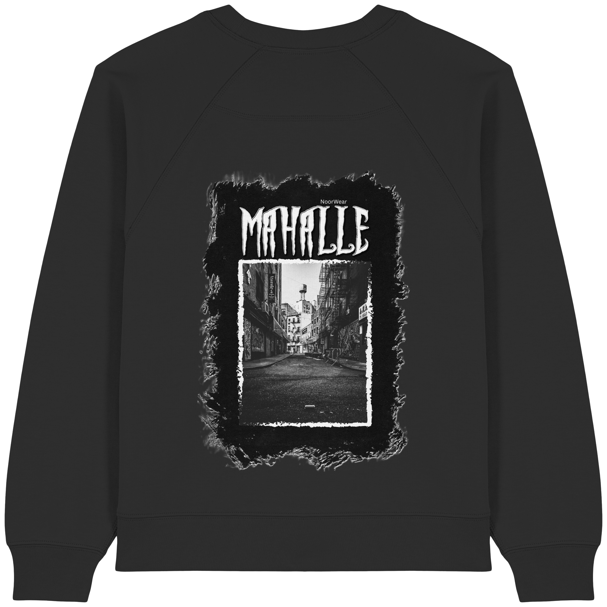 Mahalle - Womens Organic Raglan Sweatshirt