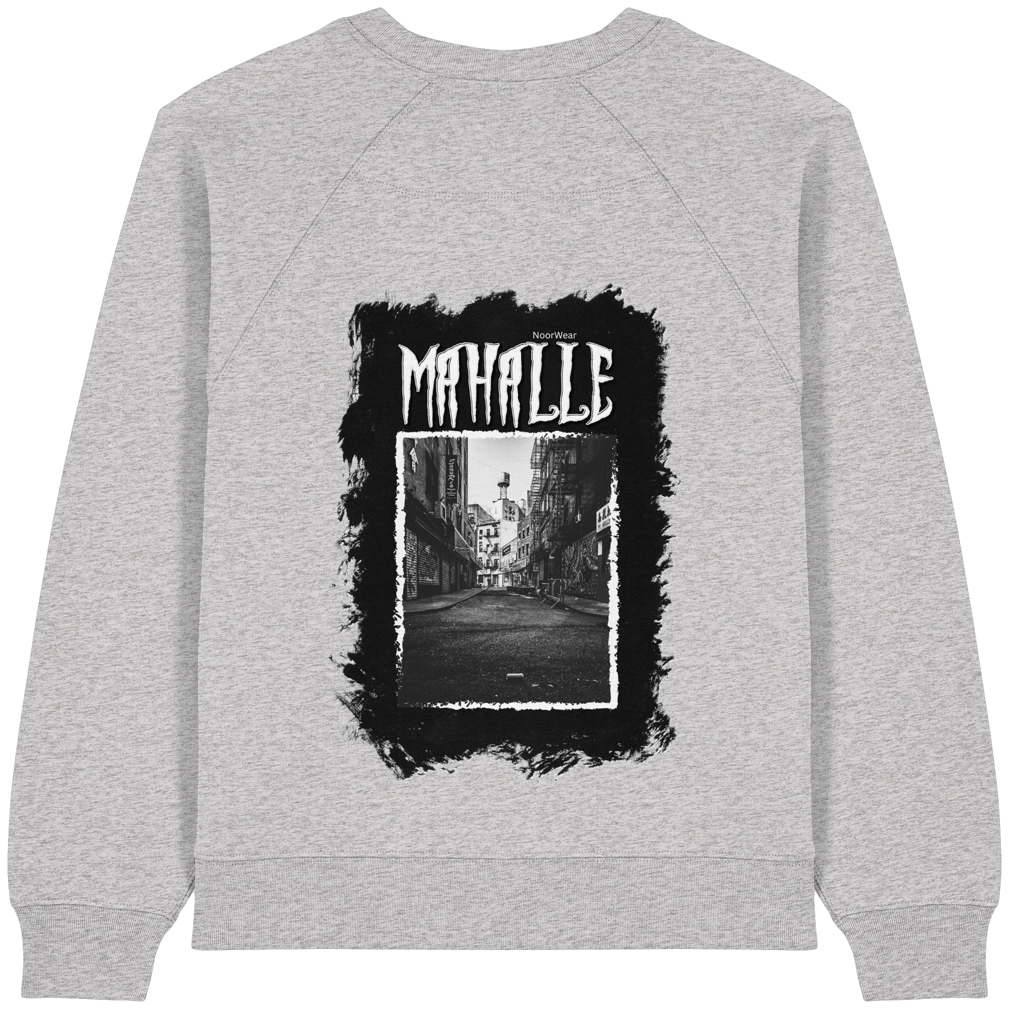 Mahalle - Womens Organic Raglan Sweatshirt