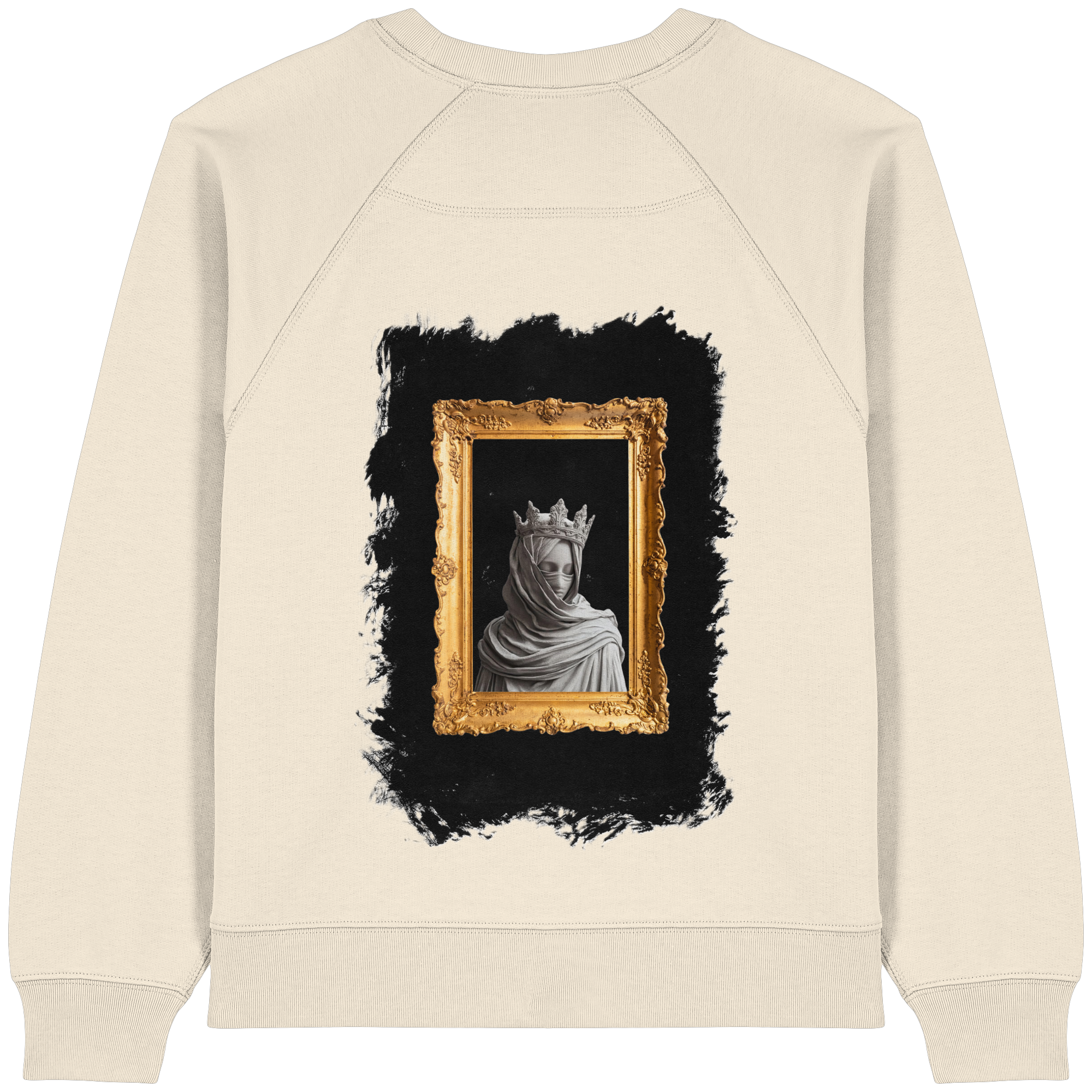 the women in the painting - Womens Organic Raglan Sweatshirt