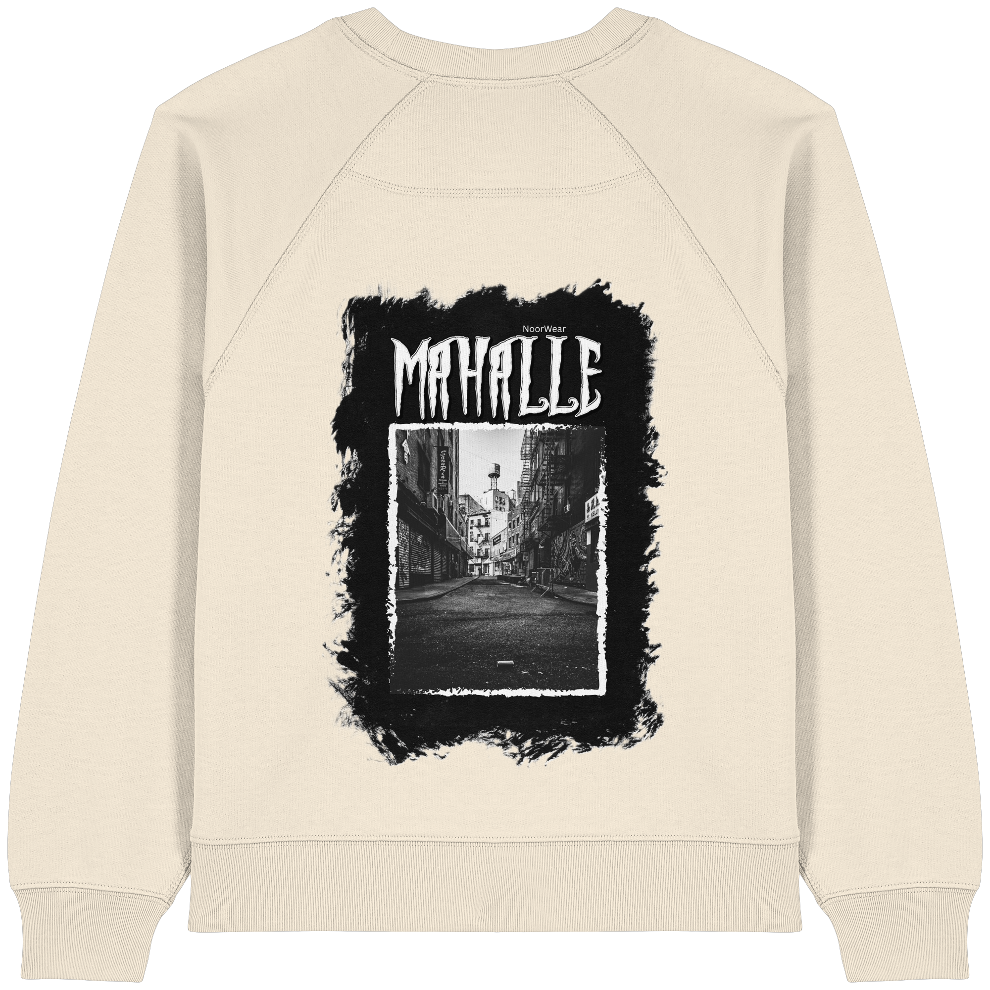 Mahalle - Womens Organic Raglan Sweatshirt