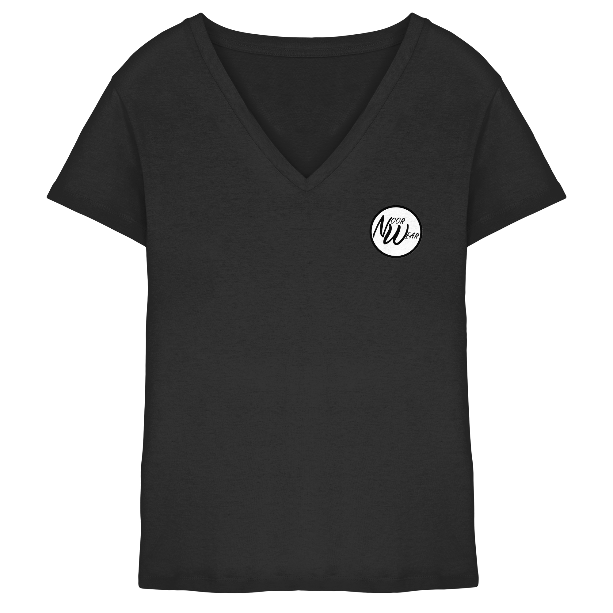 Angel with the AK - Ladies V-Neck Shirt