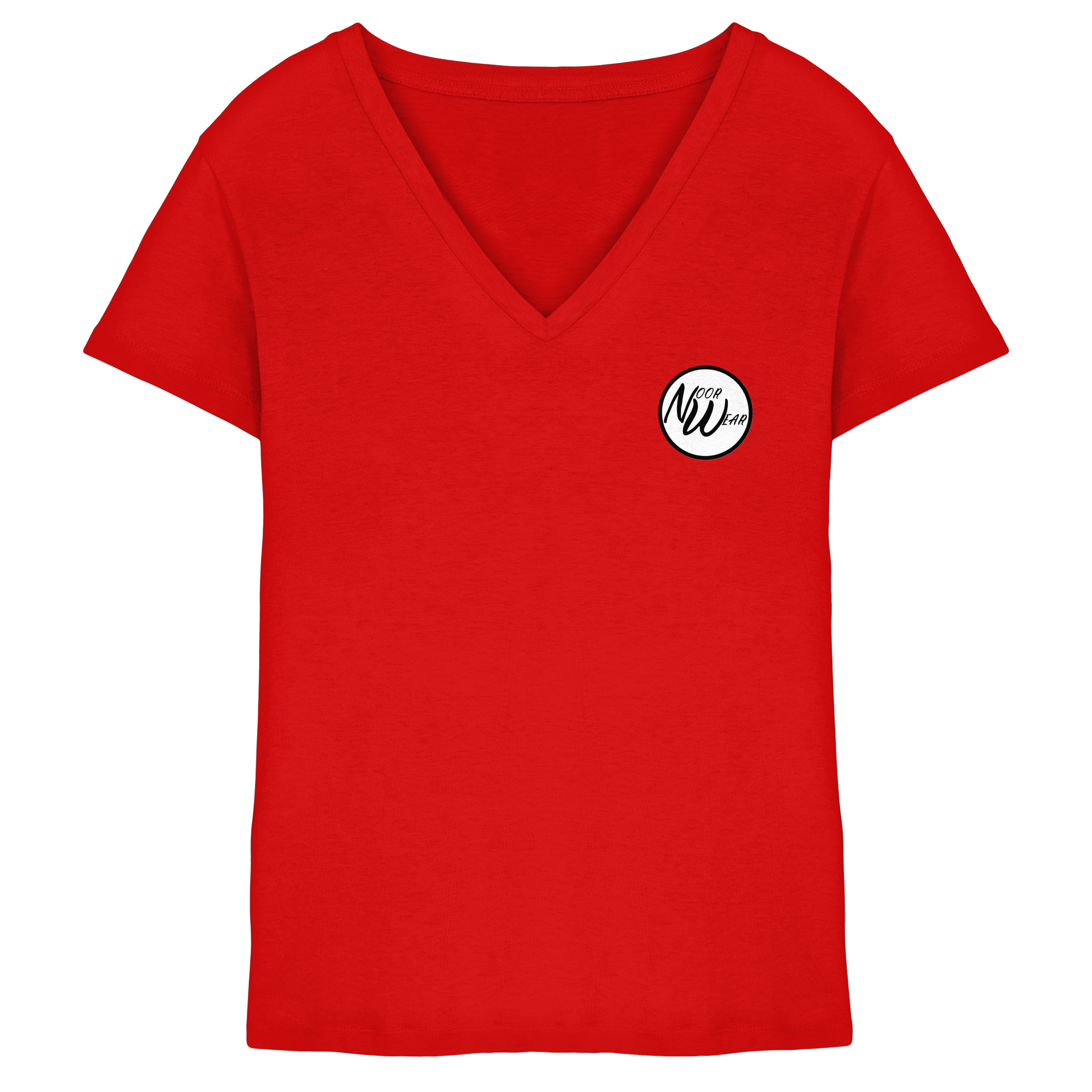 Angel with the AK - Ladies V-Neck Shirt