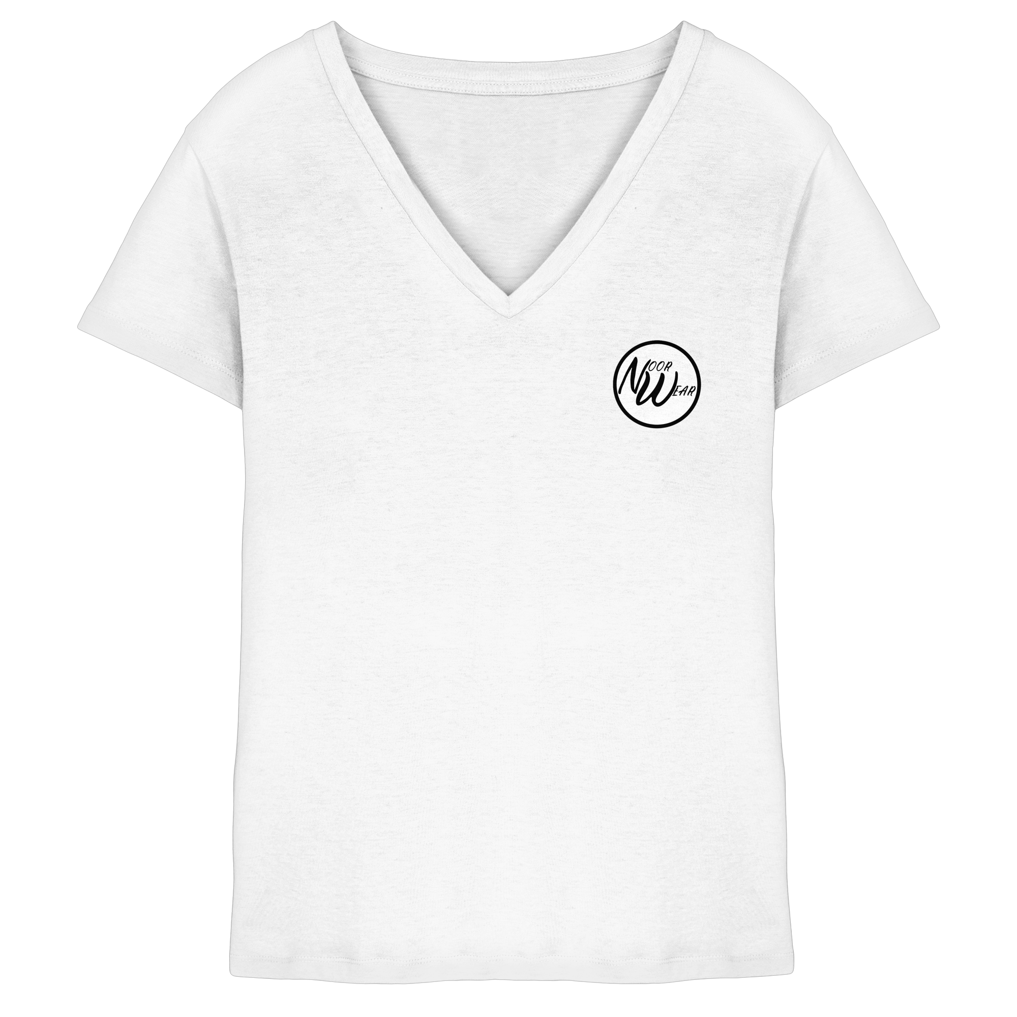 Angel with the AK - Ladies V-Neck Shirt