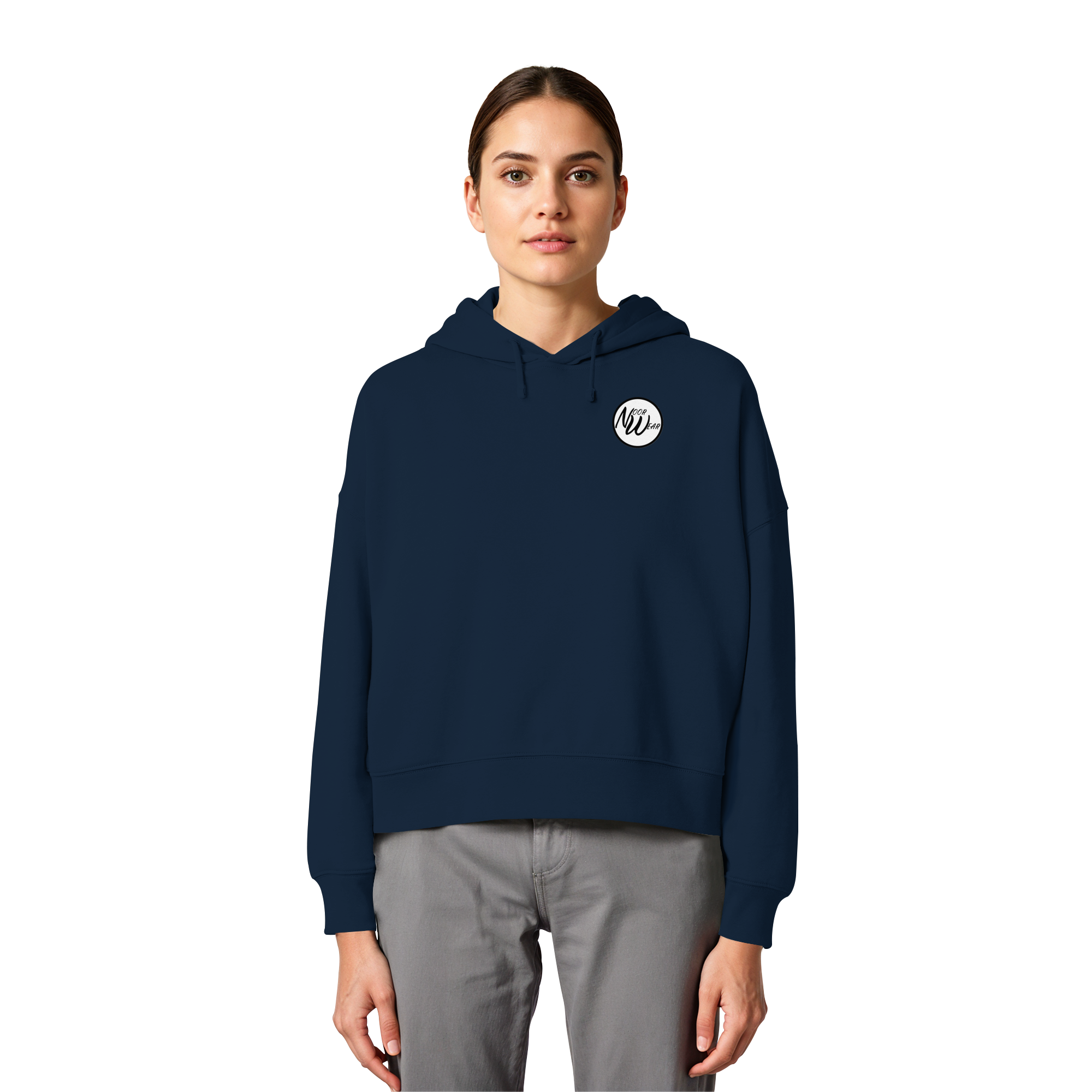 PLOFKRAKERS - Womens Organic Boxcut Hoodie