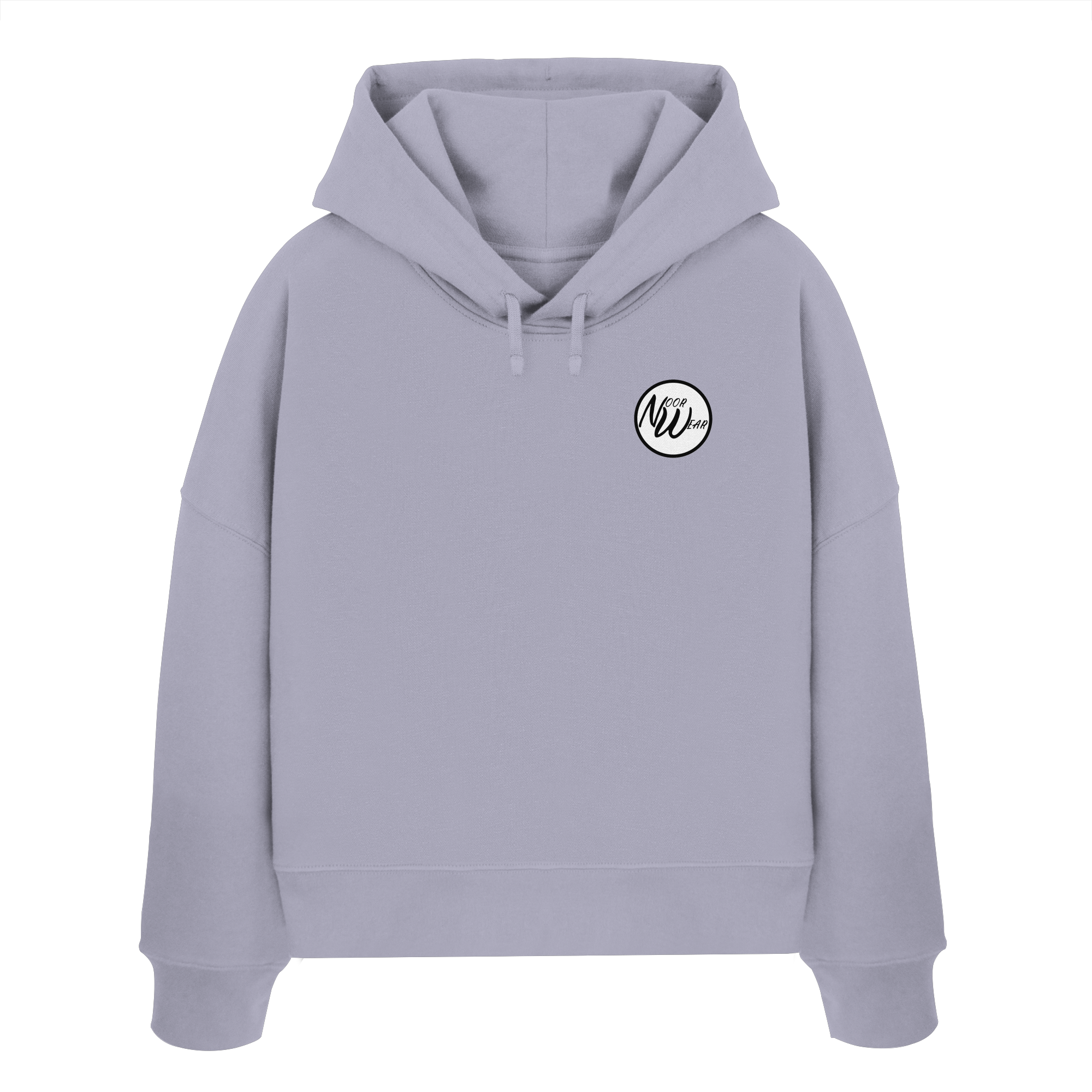 Angel with the AK - Womens Organic Boxcut Hoodie