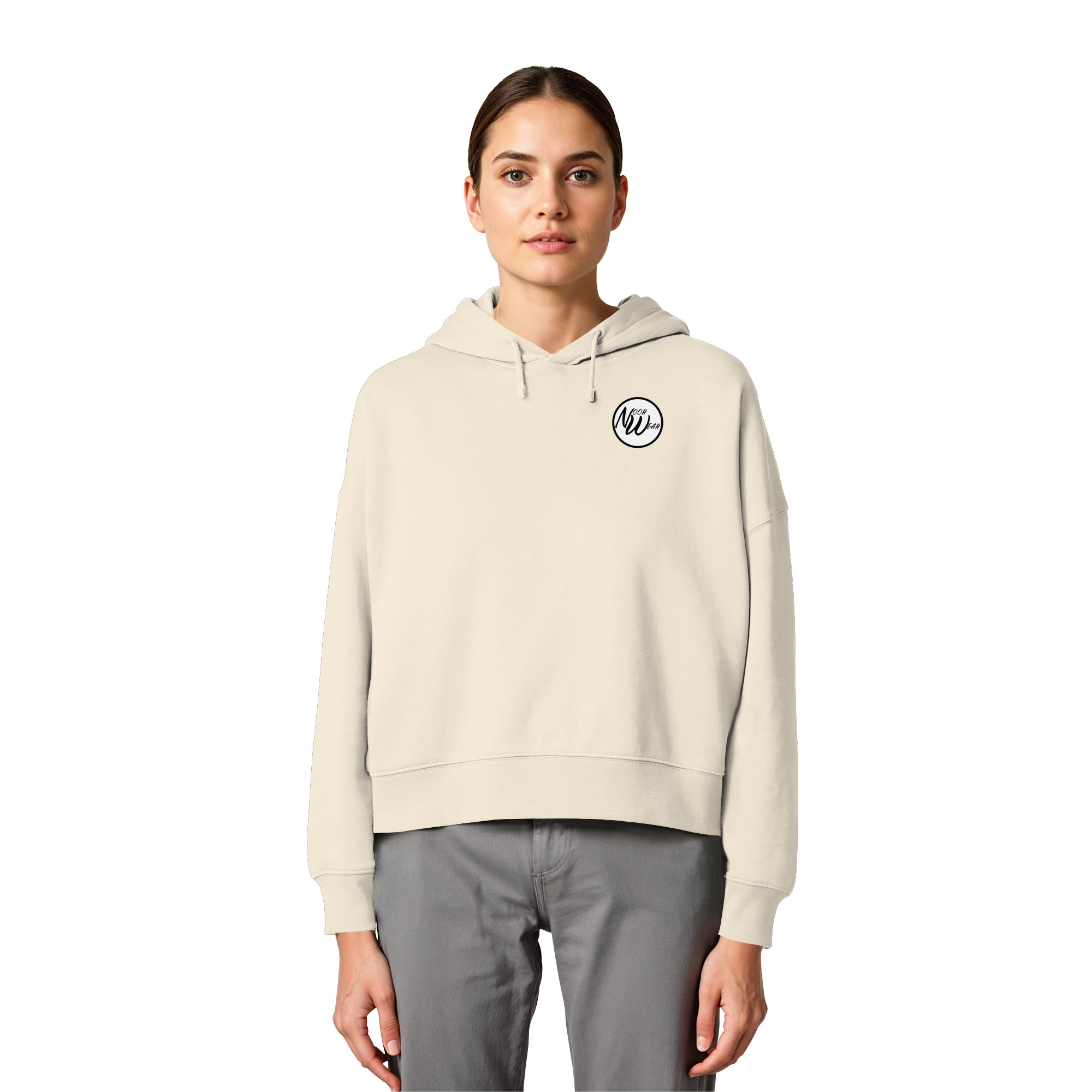 PLOFKRAKERS - Womens Organic Boxcut Hoodie