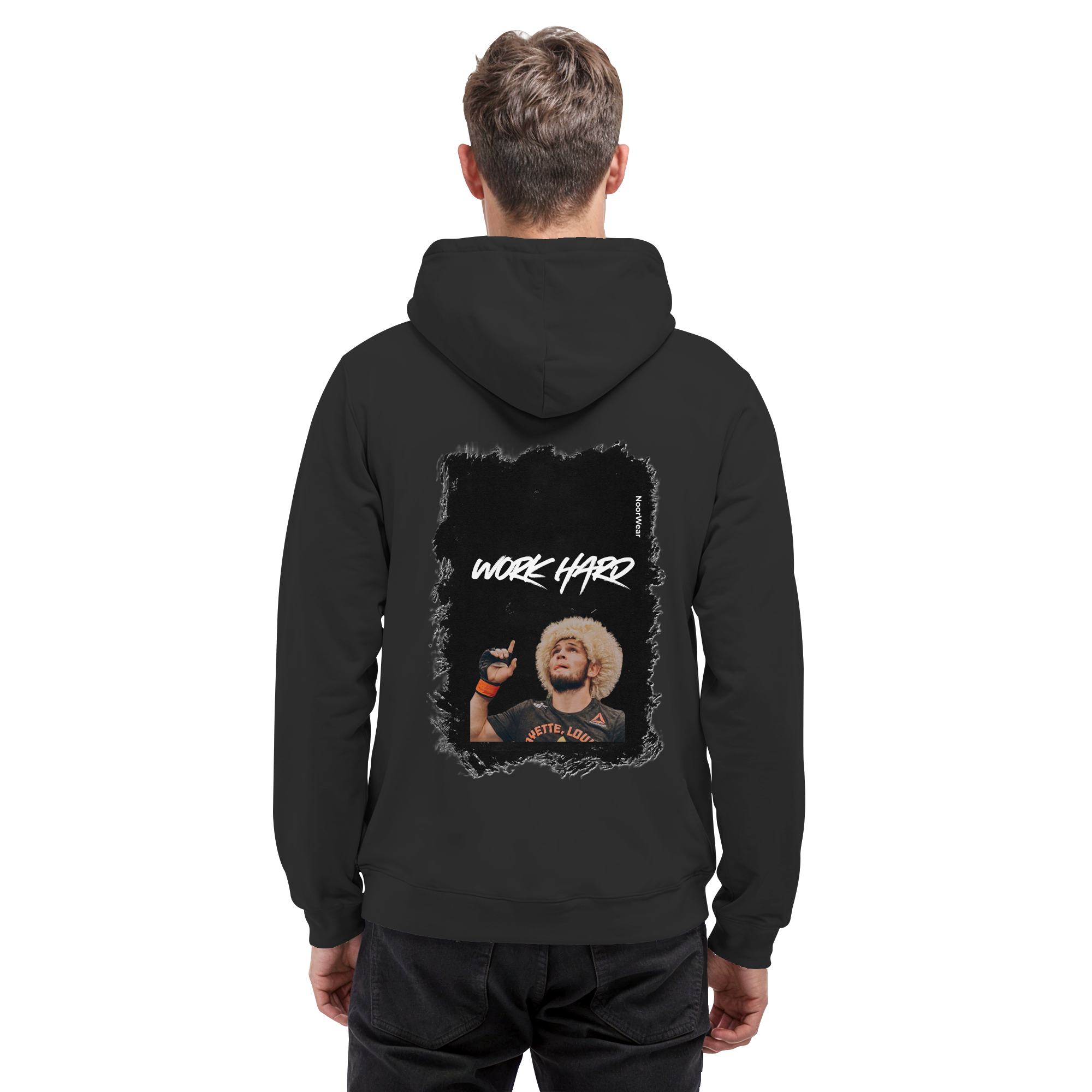 Khabib WorkHard - Basic Unisex Hoodie