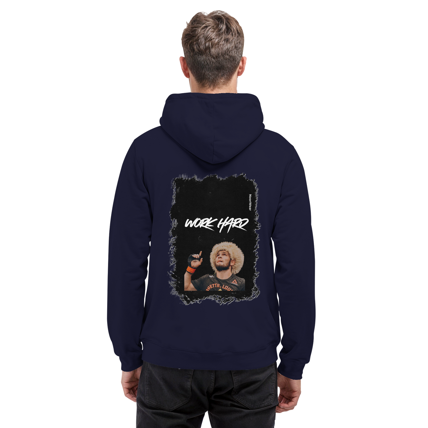 Khabib WorkHard - Basic Unisex Hoodie