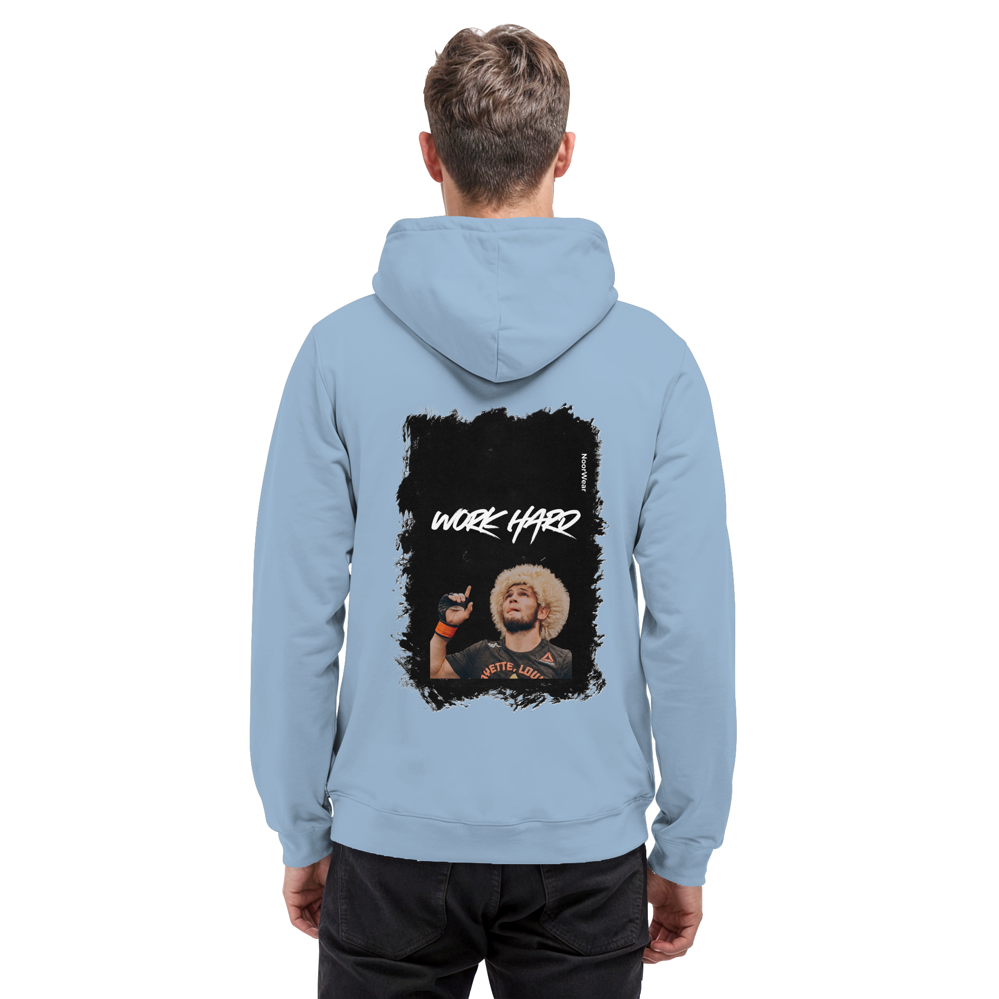 Khabib WorkHard - Basic Unisex Hoodie