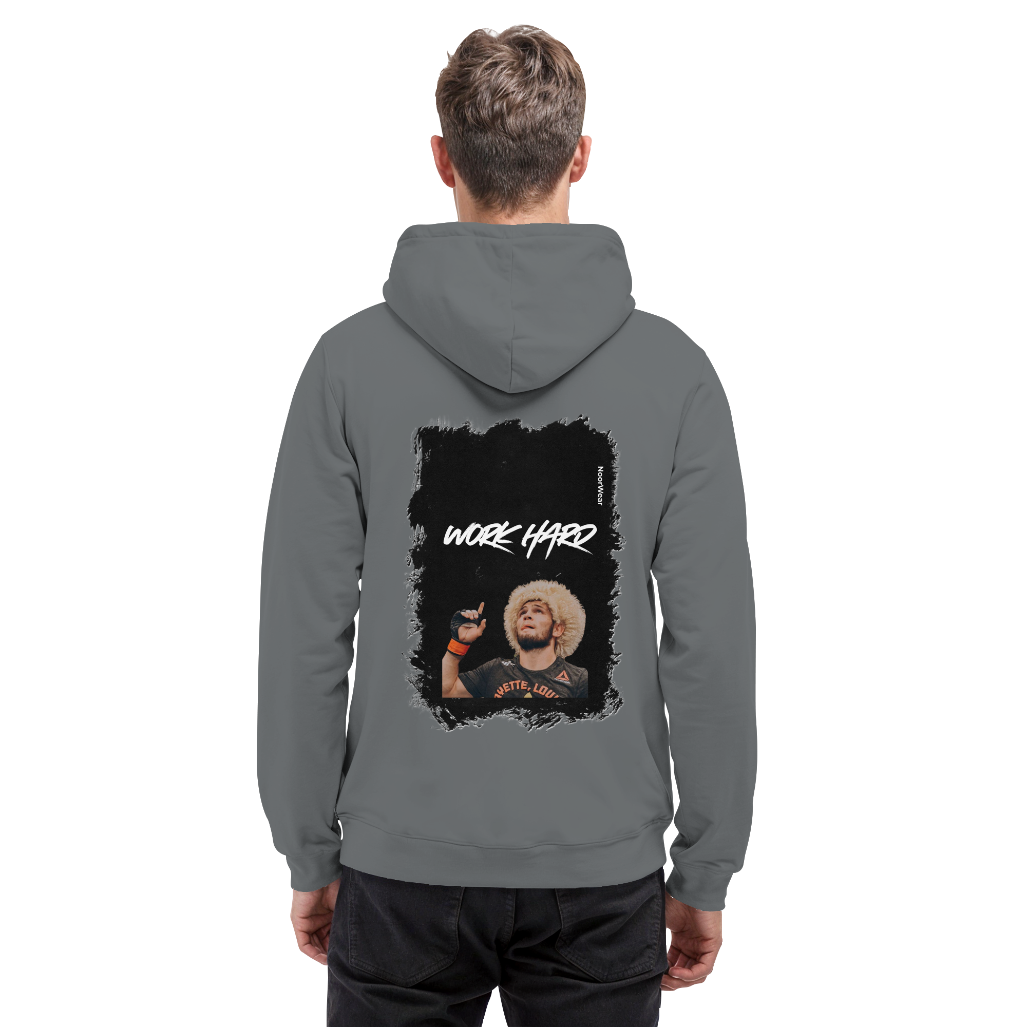 Khabib WorkHard - Basic Unisex Hoodie