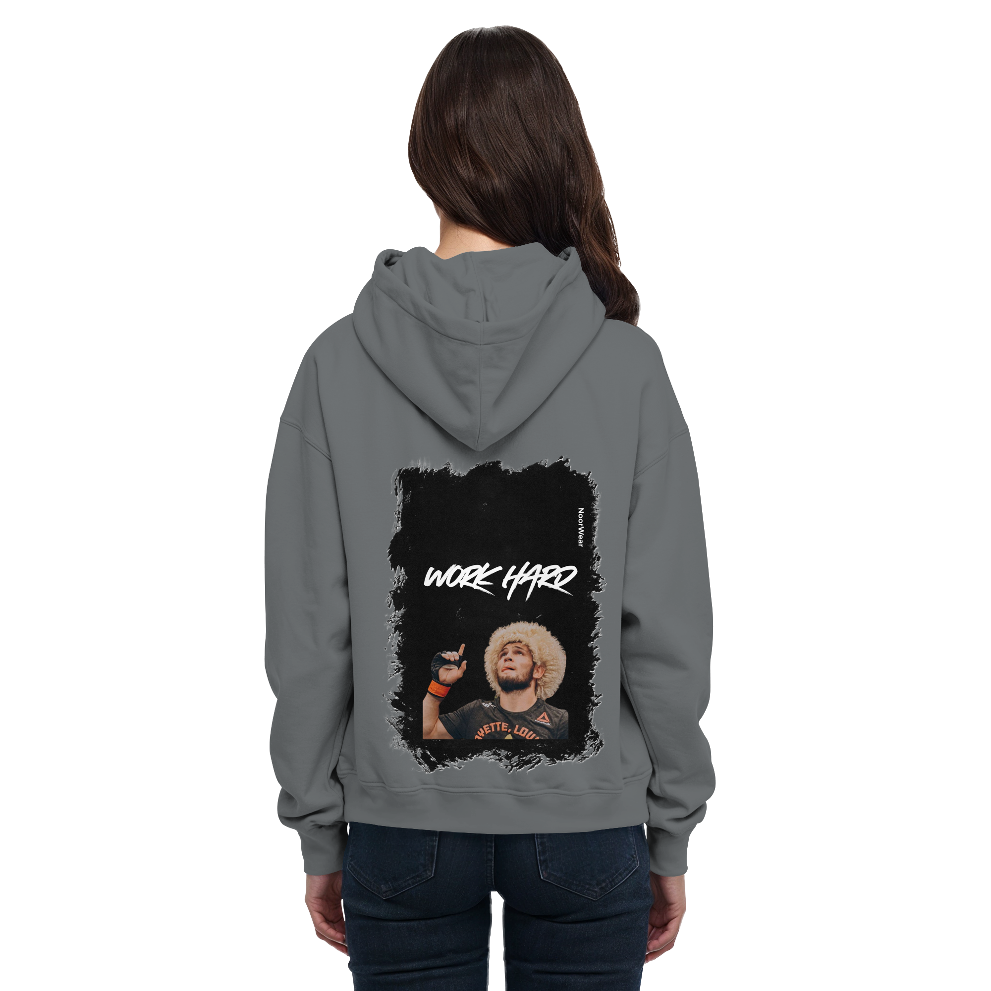 Khabib WorkHard - Basic Unisex Hoodie