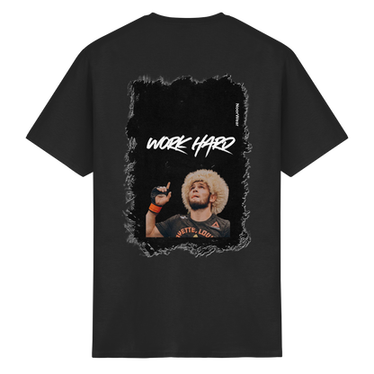 Khabib WorkHard - Heavy Cotton T-Shirt