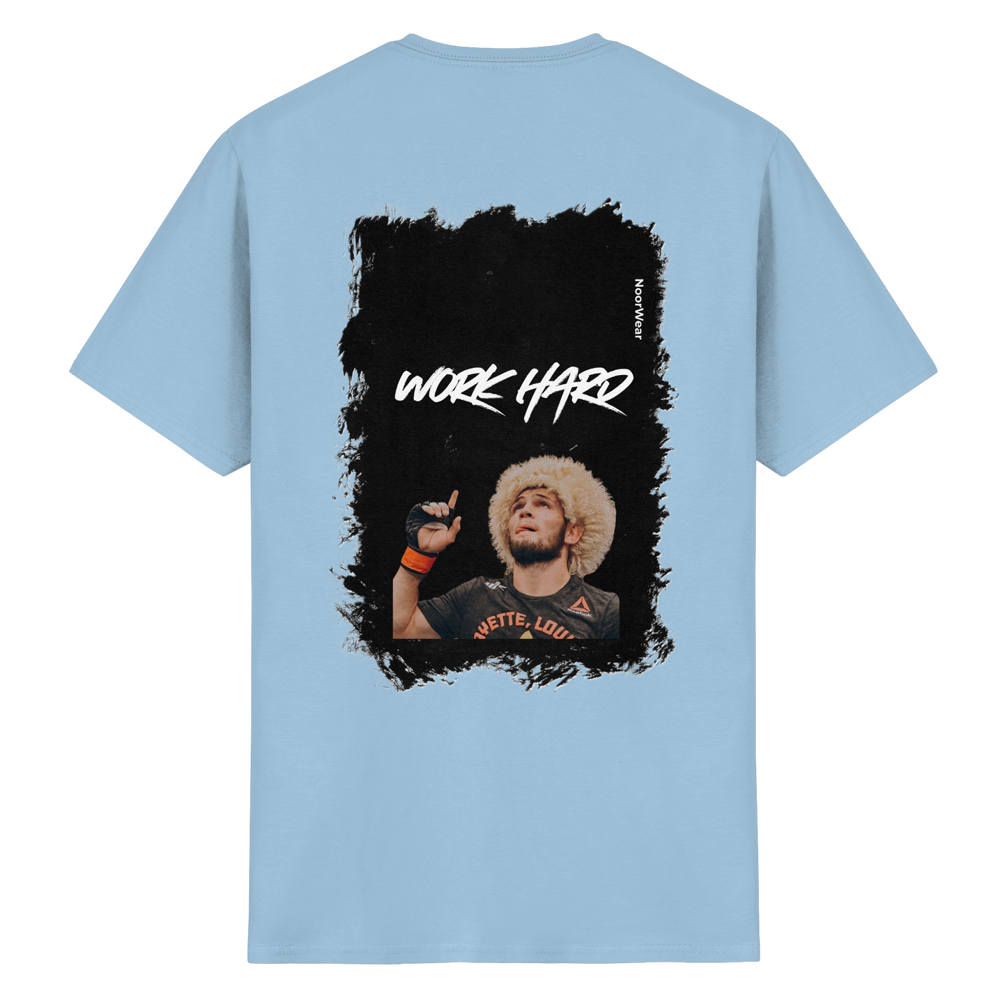 Khabib WorkHard - Heavy Cotton T-Shirt