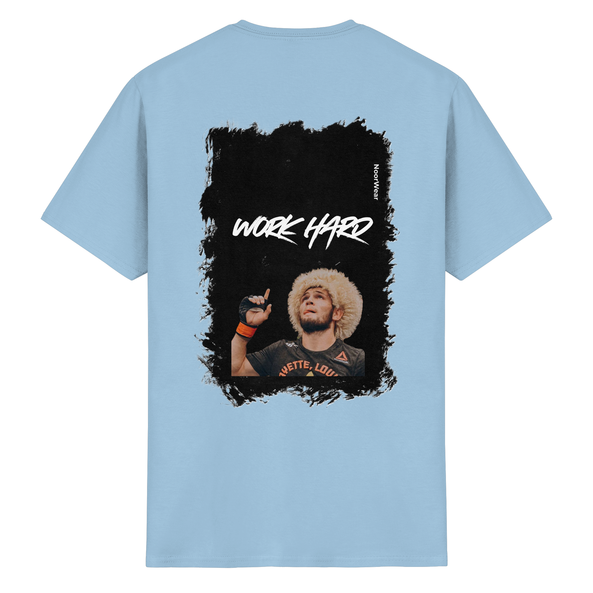 Khabib WorkHard - Heavy Cotton T-Shirt