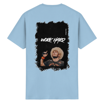 Khabib WorkHard - Heavy Cotton T-Shirt
