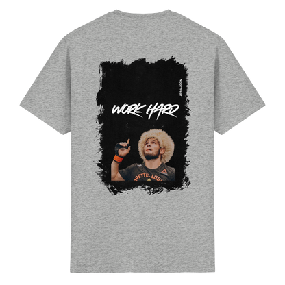 Khabib WorkHard - Heavy Cotton T-Shirt