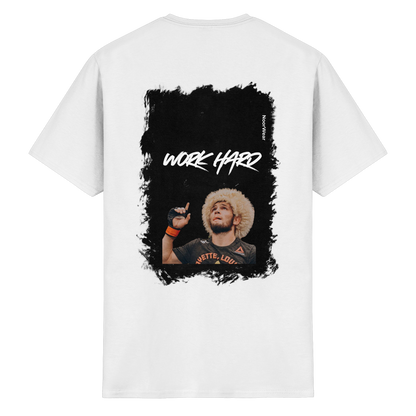 Khabib WorkHard - Heavy Cotton T-Shirt