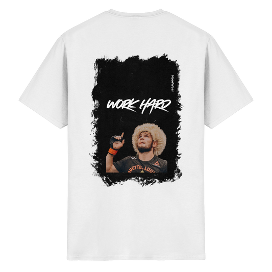 Khabib WorkHard - Heavy Cotton T-Shirt