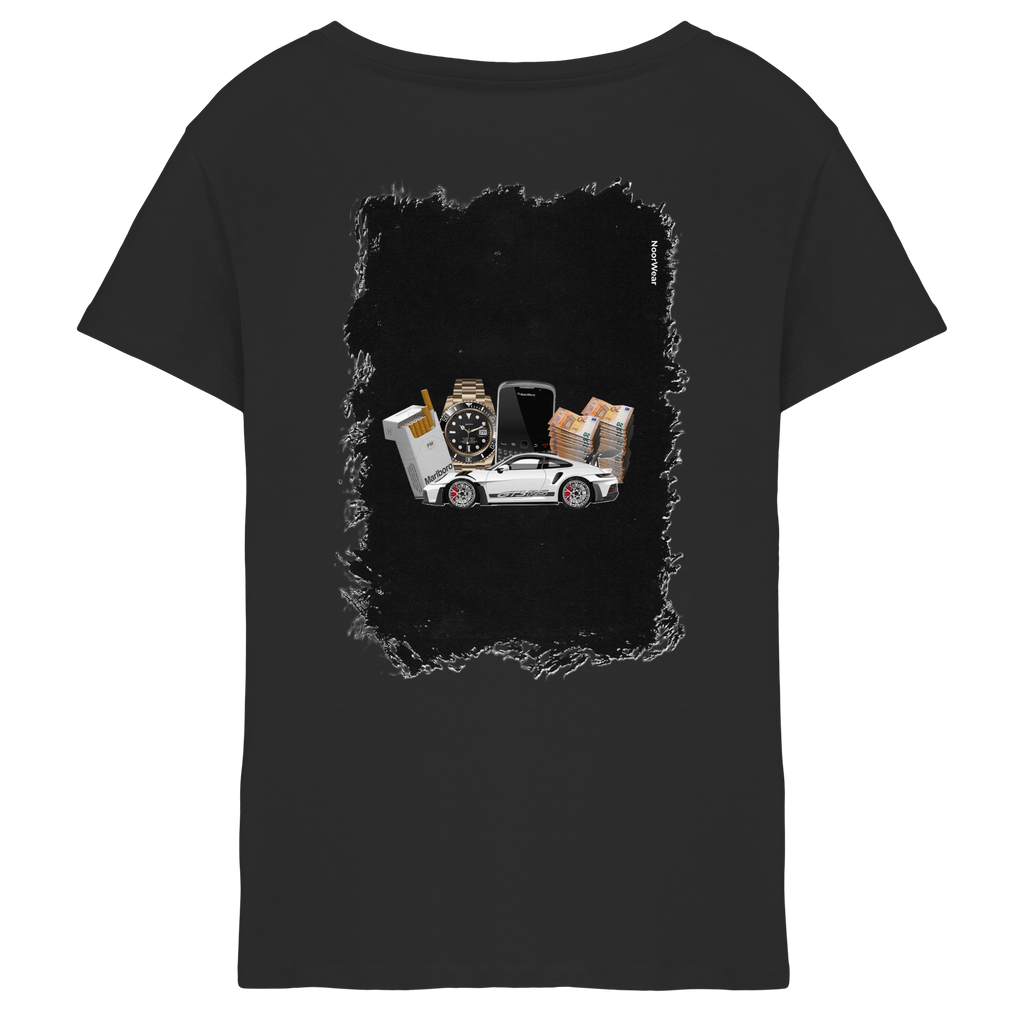 Fast Money - Ladies V-Neck Shirt